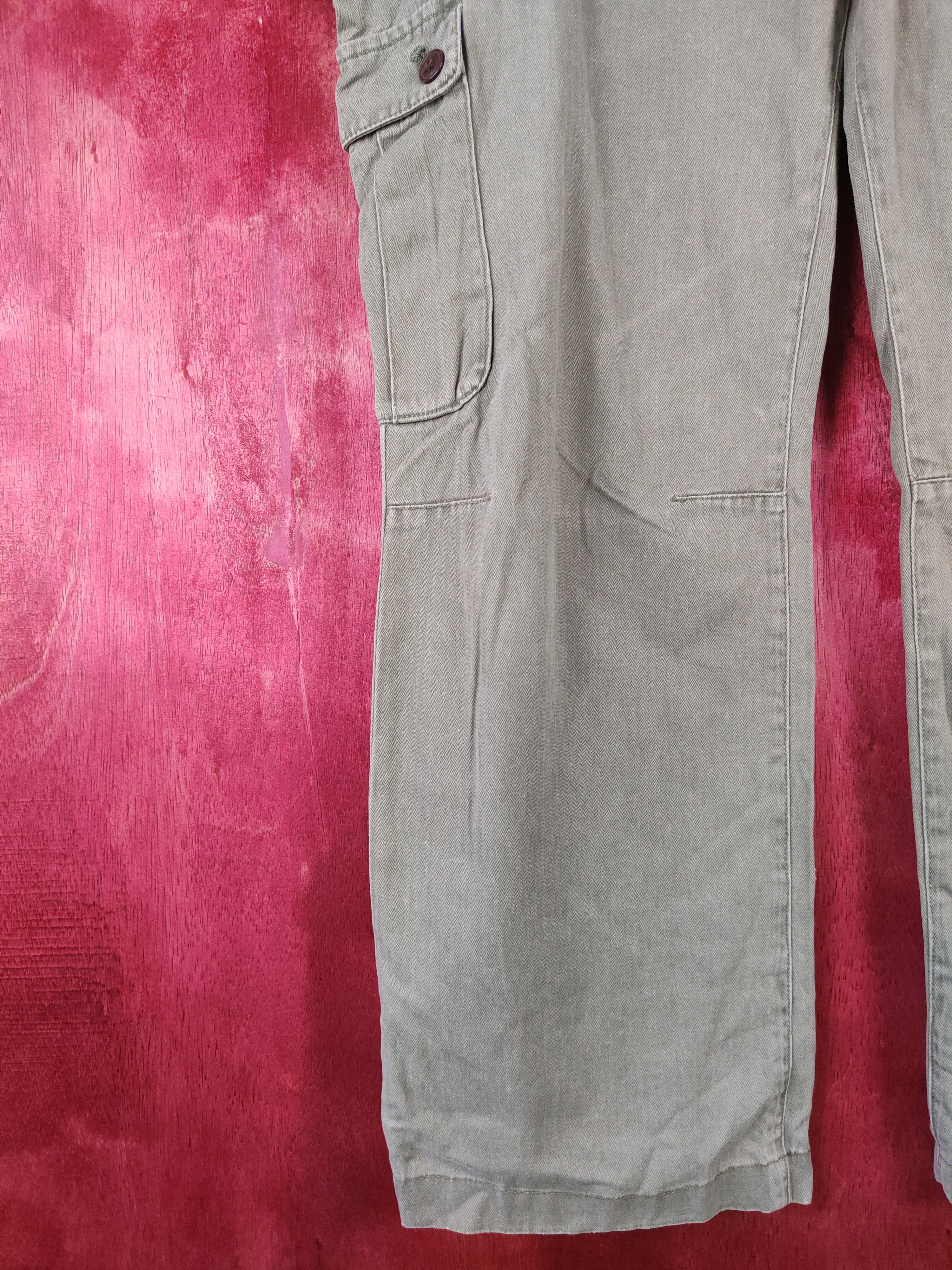 Global Work × Japanese Brand Global Work Light Green multi pocket tactical pant #4666 Size US 31 - 4 Thumbnail