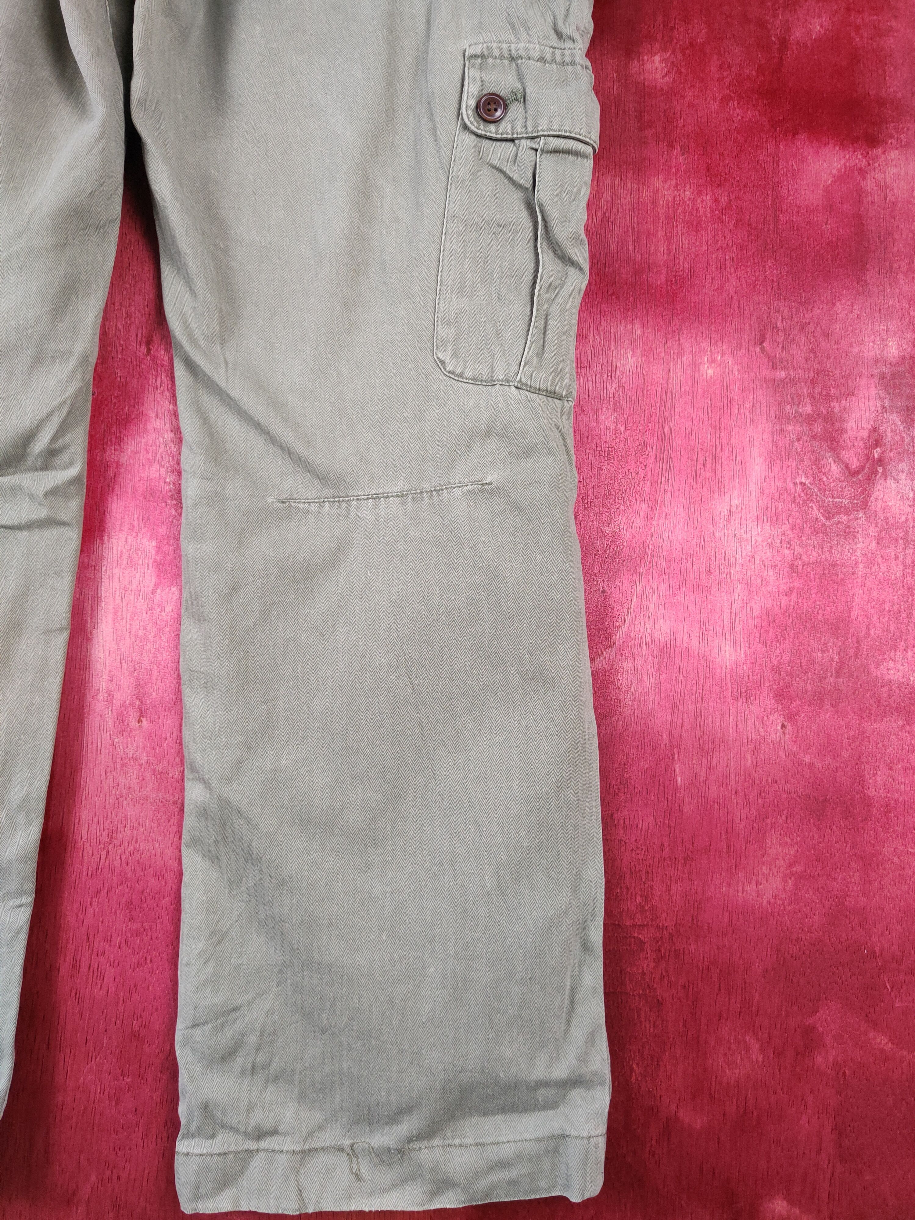 Global Work × Japanese Brand Global Work Light Green multi pocket tactical pant #4666 Size US 31 - 11 Thumbnail