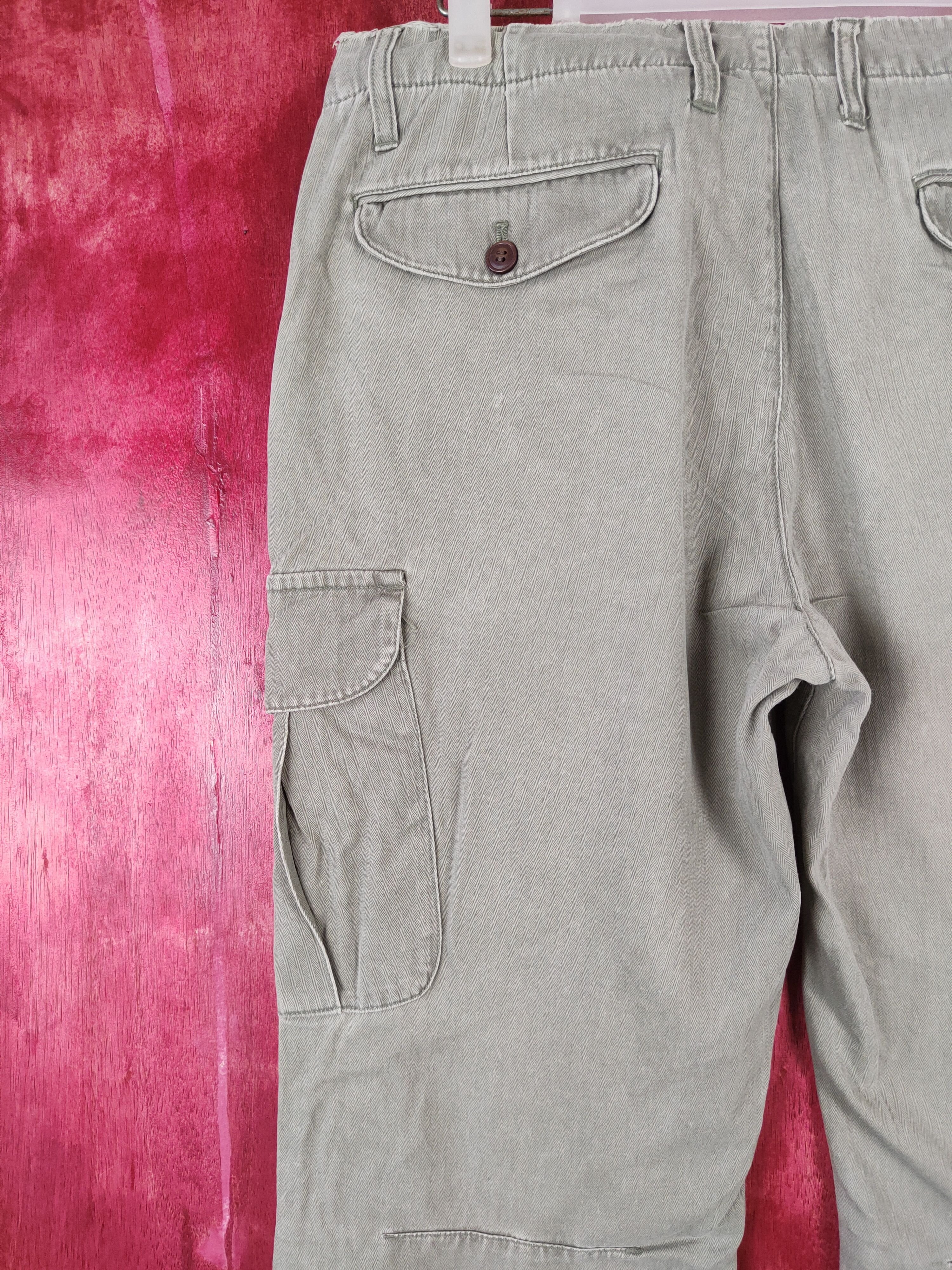 Global Work × Japanese Brand Global Work Light Green multi pocket tactical pant #4666 Size US 31 - 8 Thumbnail