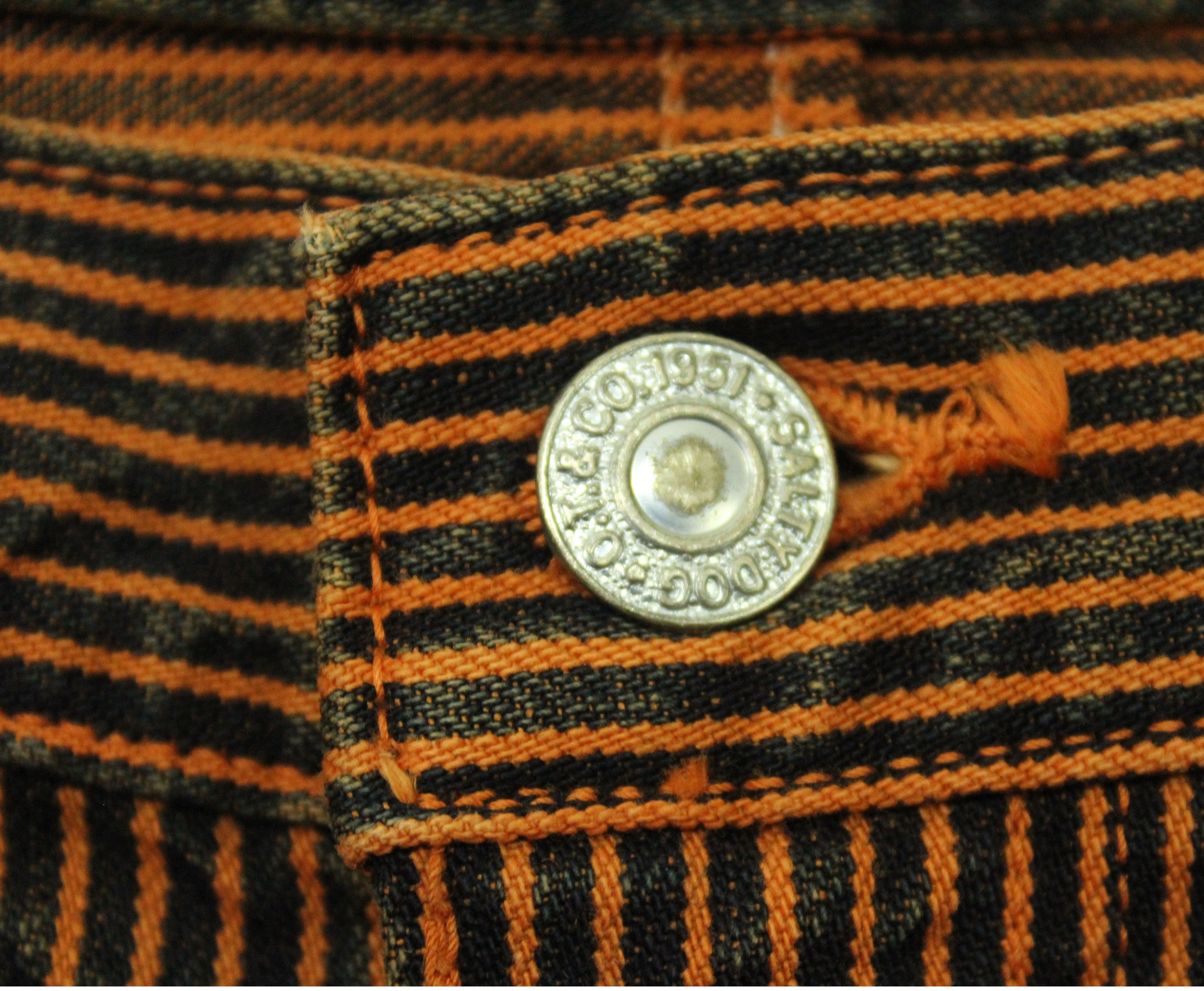 Vintage Japan UNION MADE Hickory SALTY DOG Pants Vintage Made Japan Size US 30 / EU 46 - 15 Thumbnail