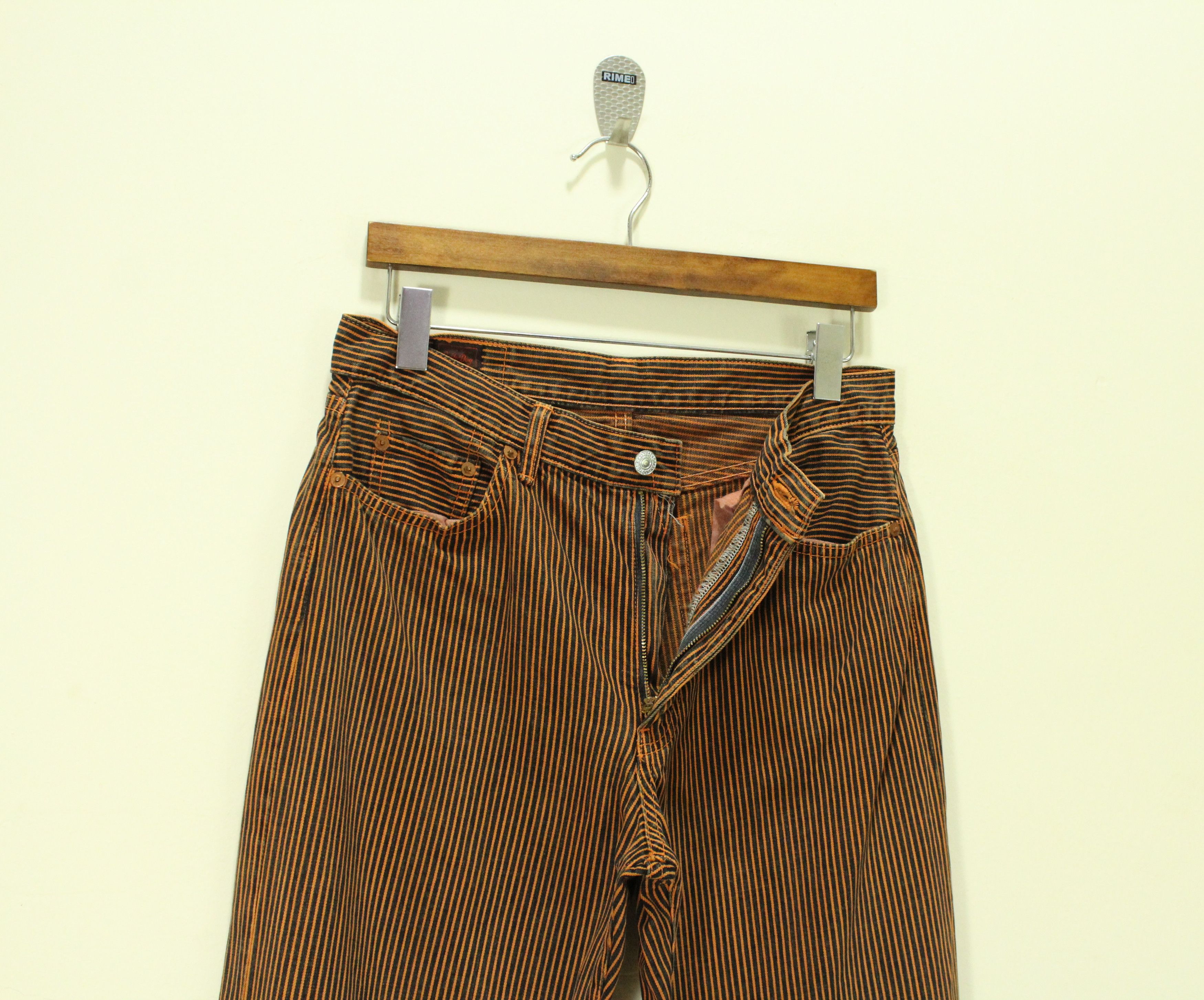 Vintage Japan UNION MADE Hickory SALTY DOG Pants Vintage Made Japan Size US 30 / EU 46 - 13 Thumbnail