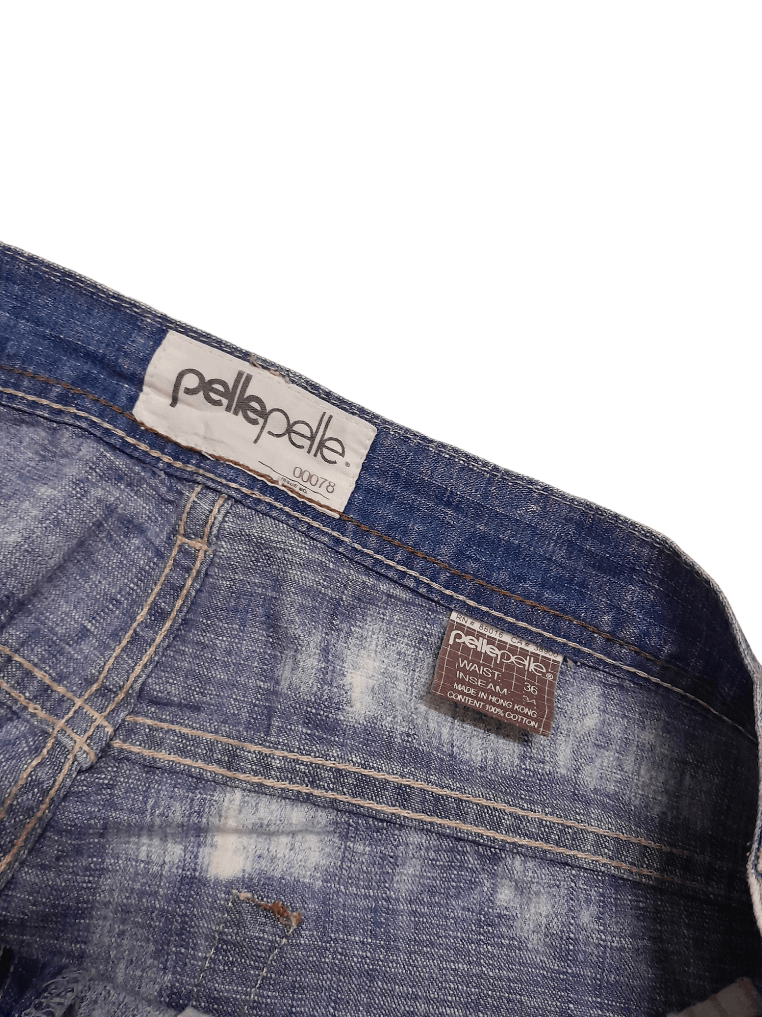 Pelle Pelle 90s PELLE PELLE Denim (S61) Size US 38 / EU 54 - 8 Thumbnail