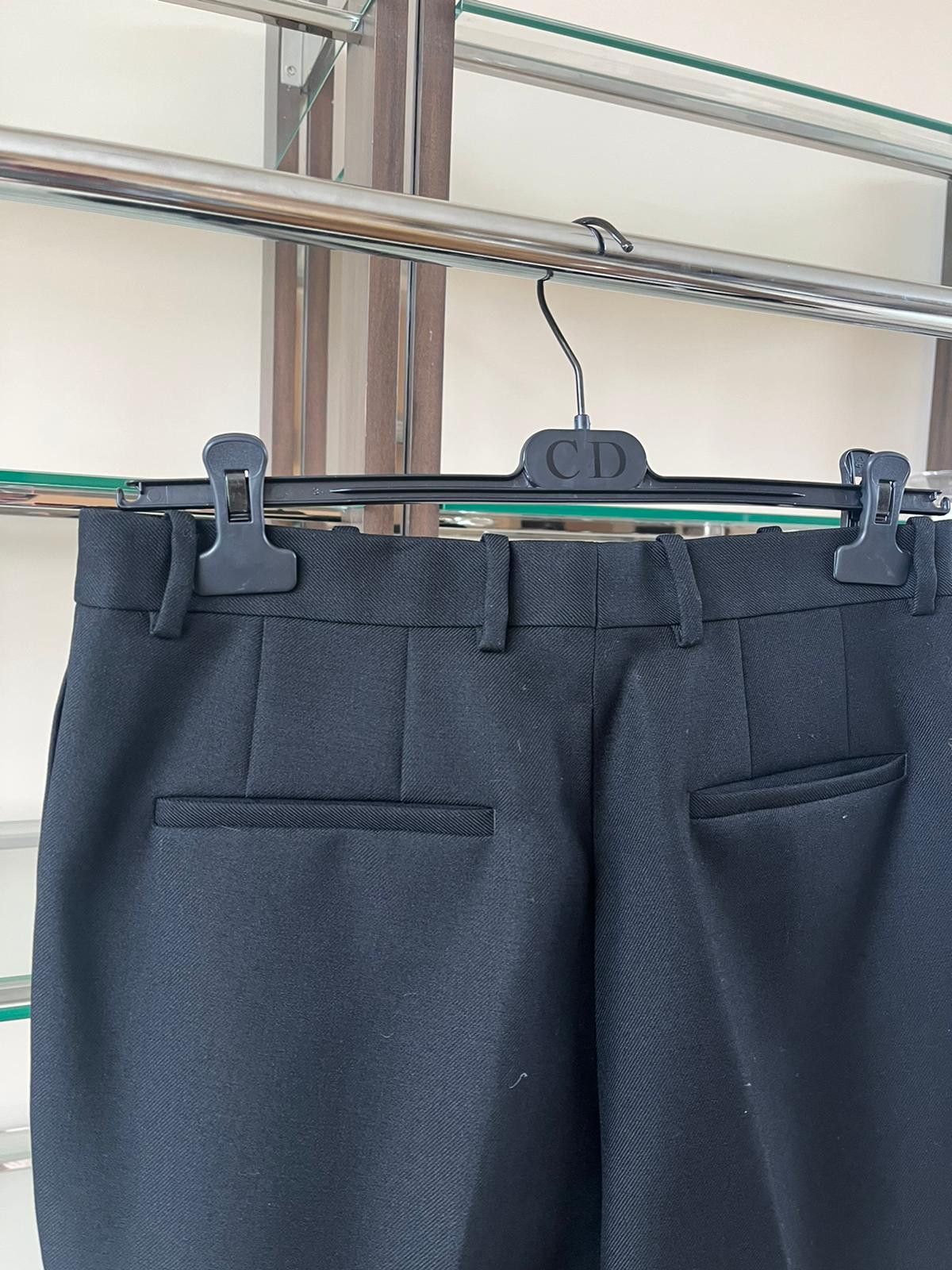 Jil Sander Heavy Wool Zipper Pants in Black Size US 32 / EU 48 - 13 Thumbnail