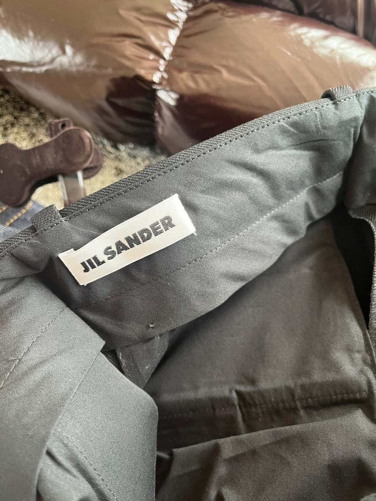 Jil Sander Heavy Wool Zipper Pants in Black Size US 32 / EU 48 - 11 Thumbnail
