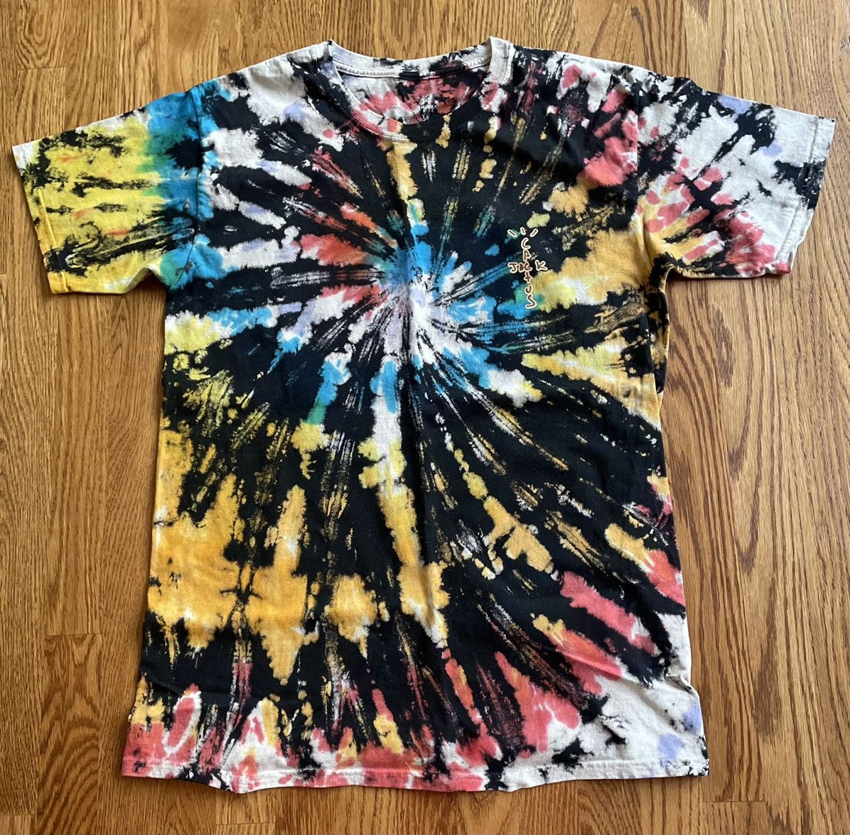 Travis Scott Large Highest in the Room HITR Tie Dye Shirt Tee Shirt Size US L / EU 52-54 / 3 - 2 Thumbnail