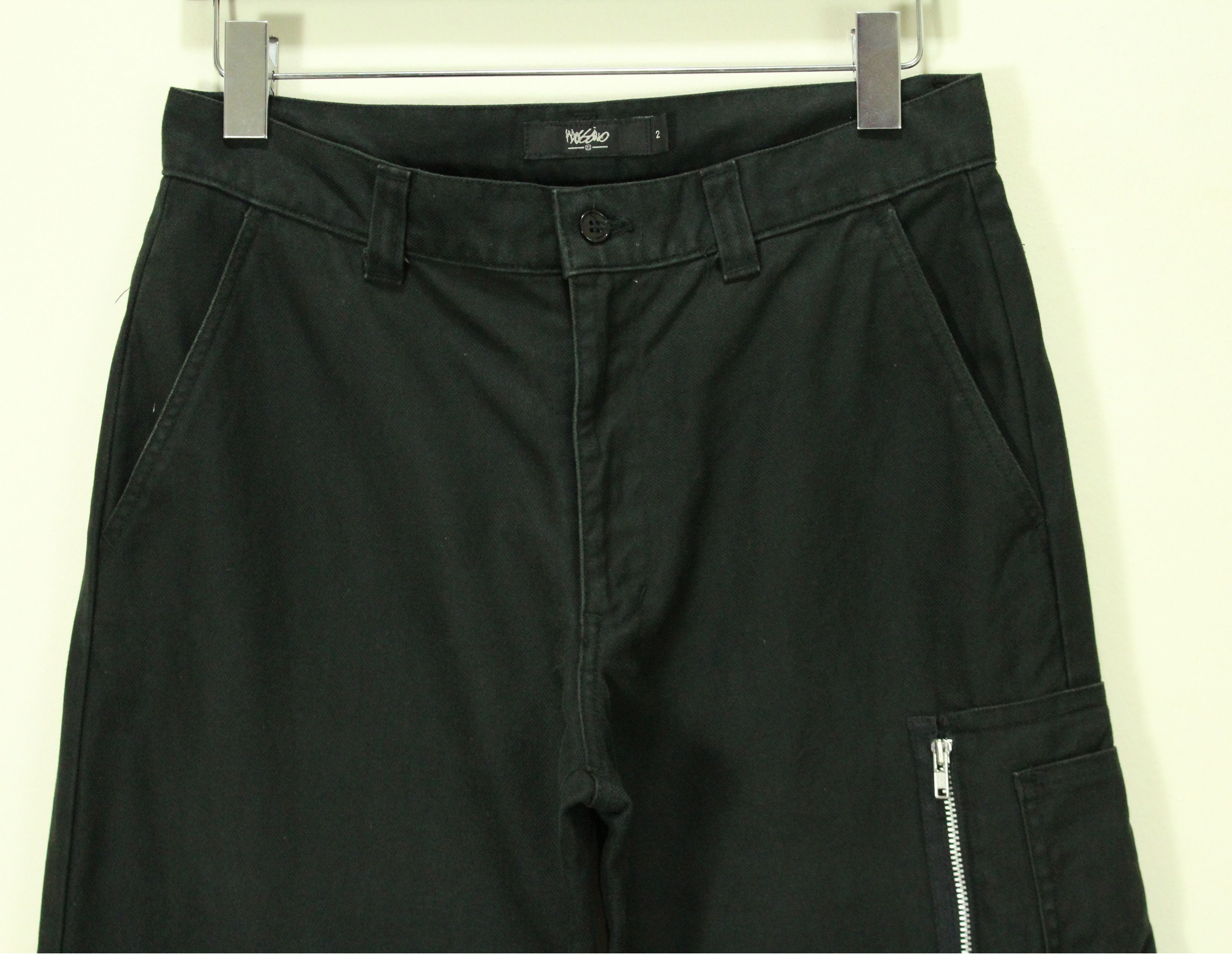 Vintage MOSSIMO Pants Side Zipper Pocket Minimalist Cargos Utility Size US 29 - 3 Thumbnail