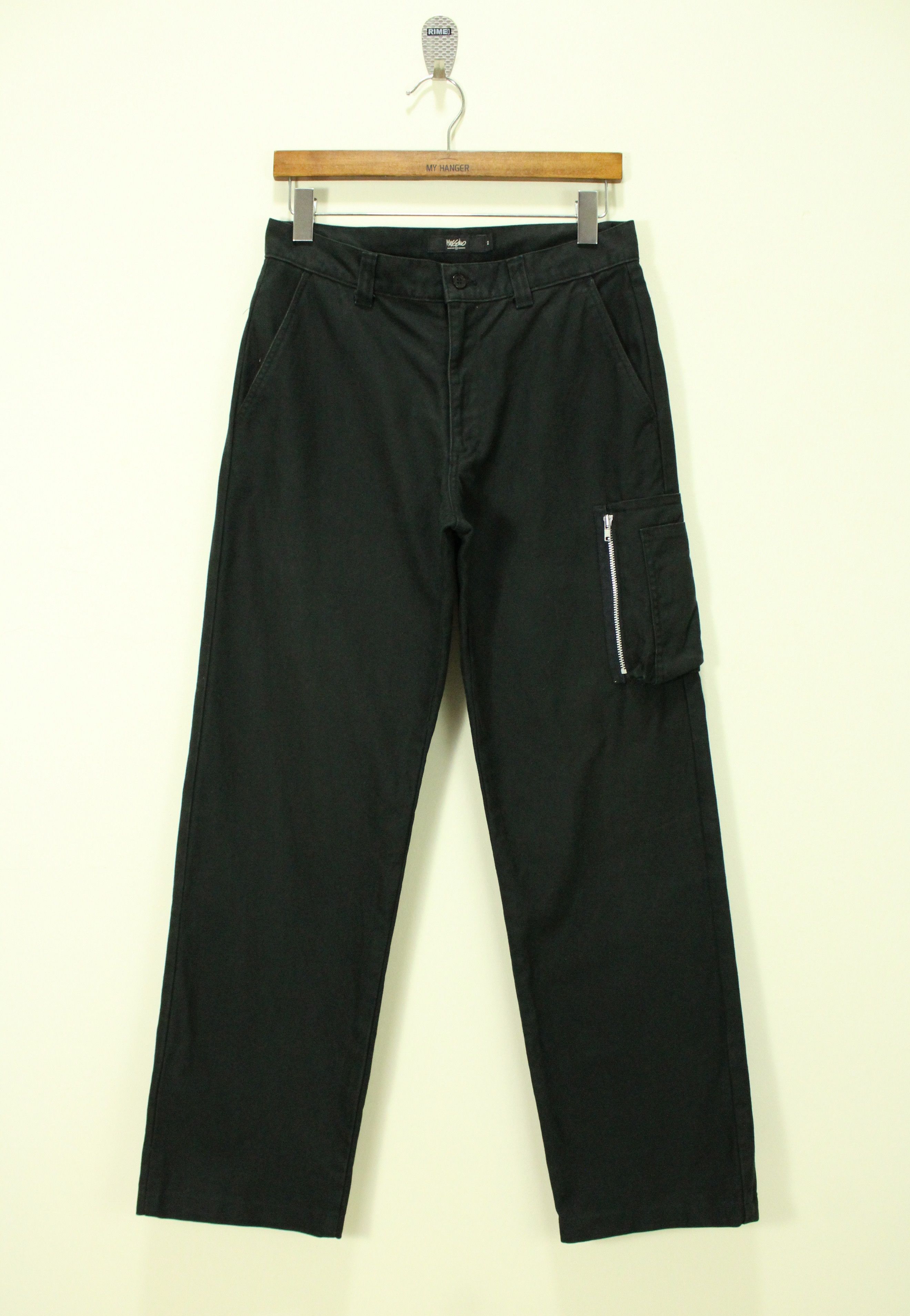 Vintage MOSSIMO Pants Side Zipper Pocket Minimalist Cargos Utility Size US 29 - 2 Thumbnail