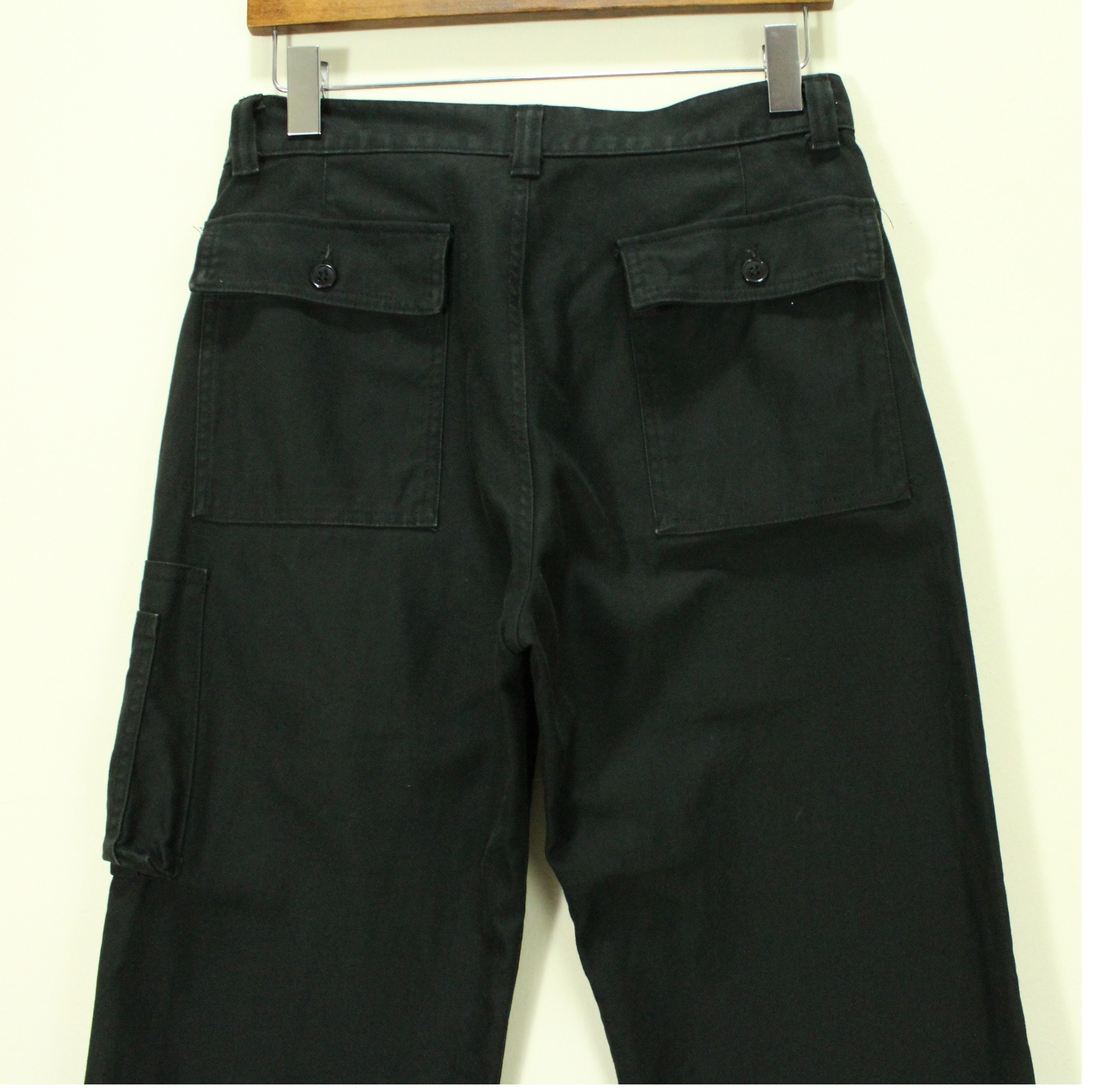 Vintage MOSSIMO Pants Side Zipper Pocket Minimalist Cargos Utility Size US 29 - 5 Thumbnail