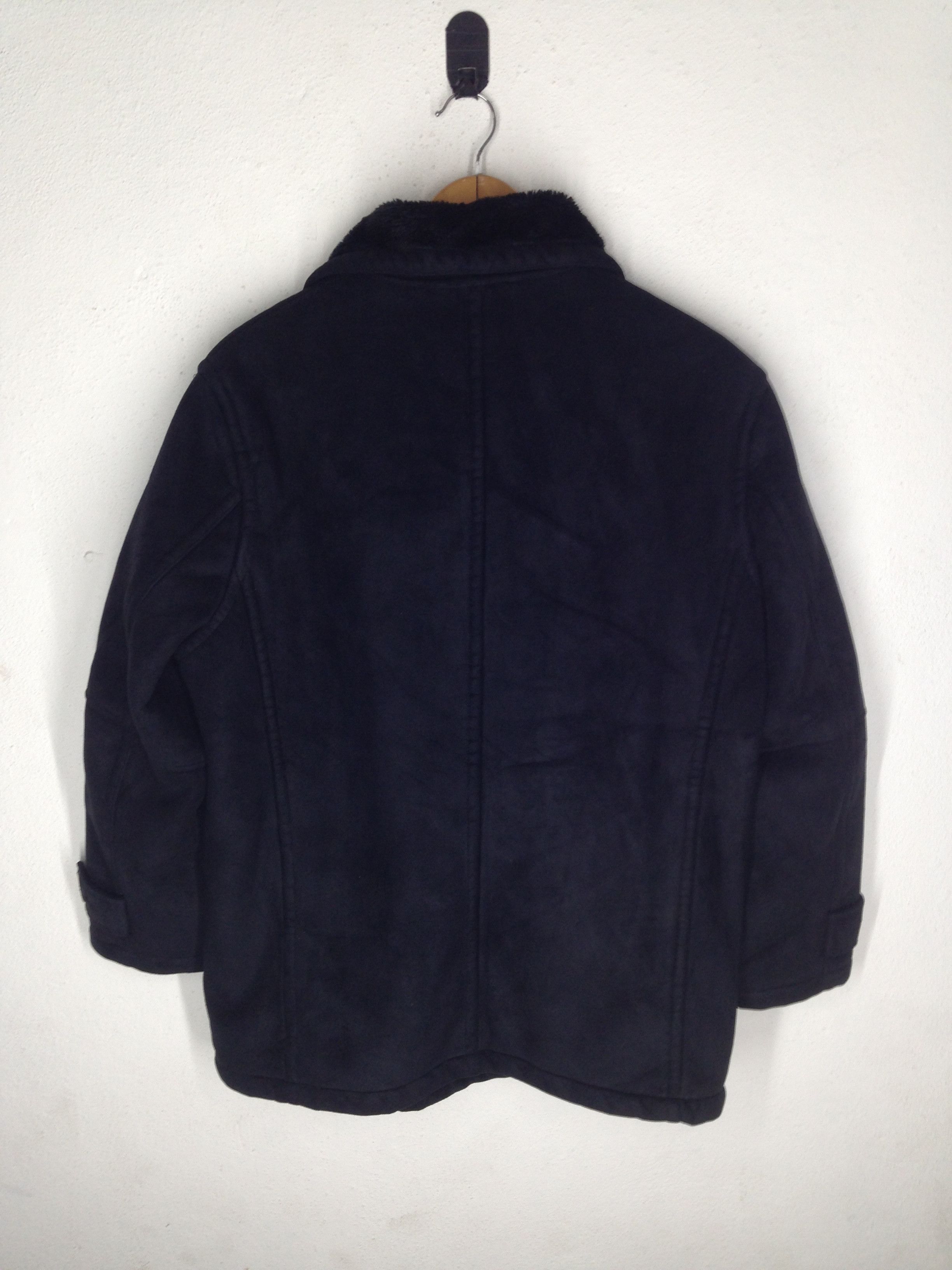 Vintage × Zippo Zippo Shearling-Lined Double-Breasted Peacoat Jacket Size M Size US M / EU 48-50 / 2 - 2 Thumbnail