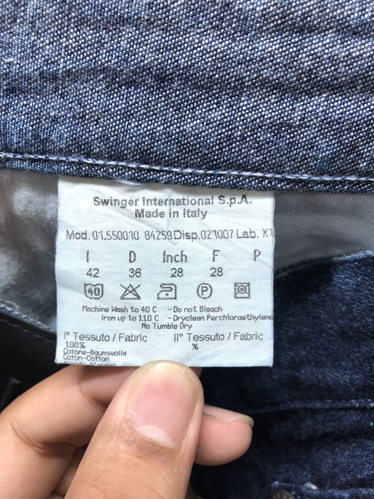 Fendi FENDI JEANS Made in Italy Pant cw21 Size US 28 / EU 44 - 11 Thumbnail