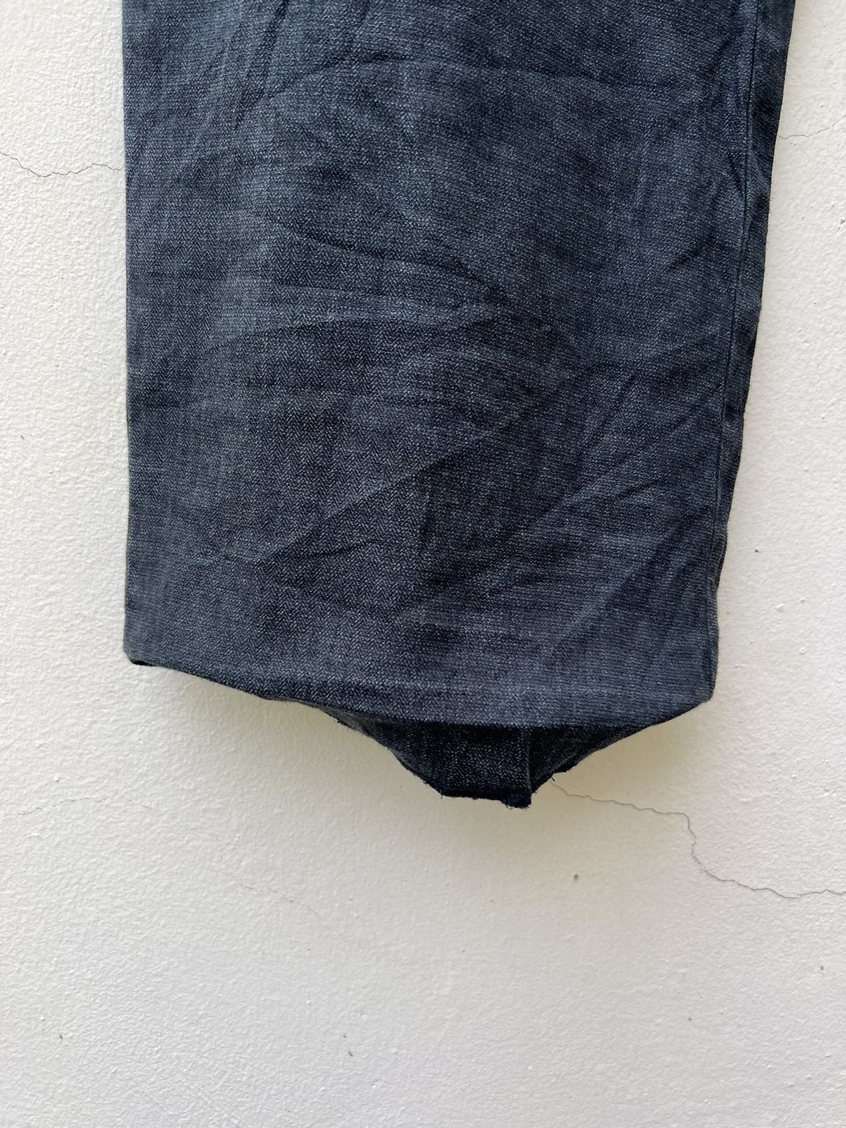 Polo Ralph Lauren Vintage Polo Ralph Lauren Fade Black Linen Trouser Pant Size US 34 / EU 50 - 11 Thumbnail
