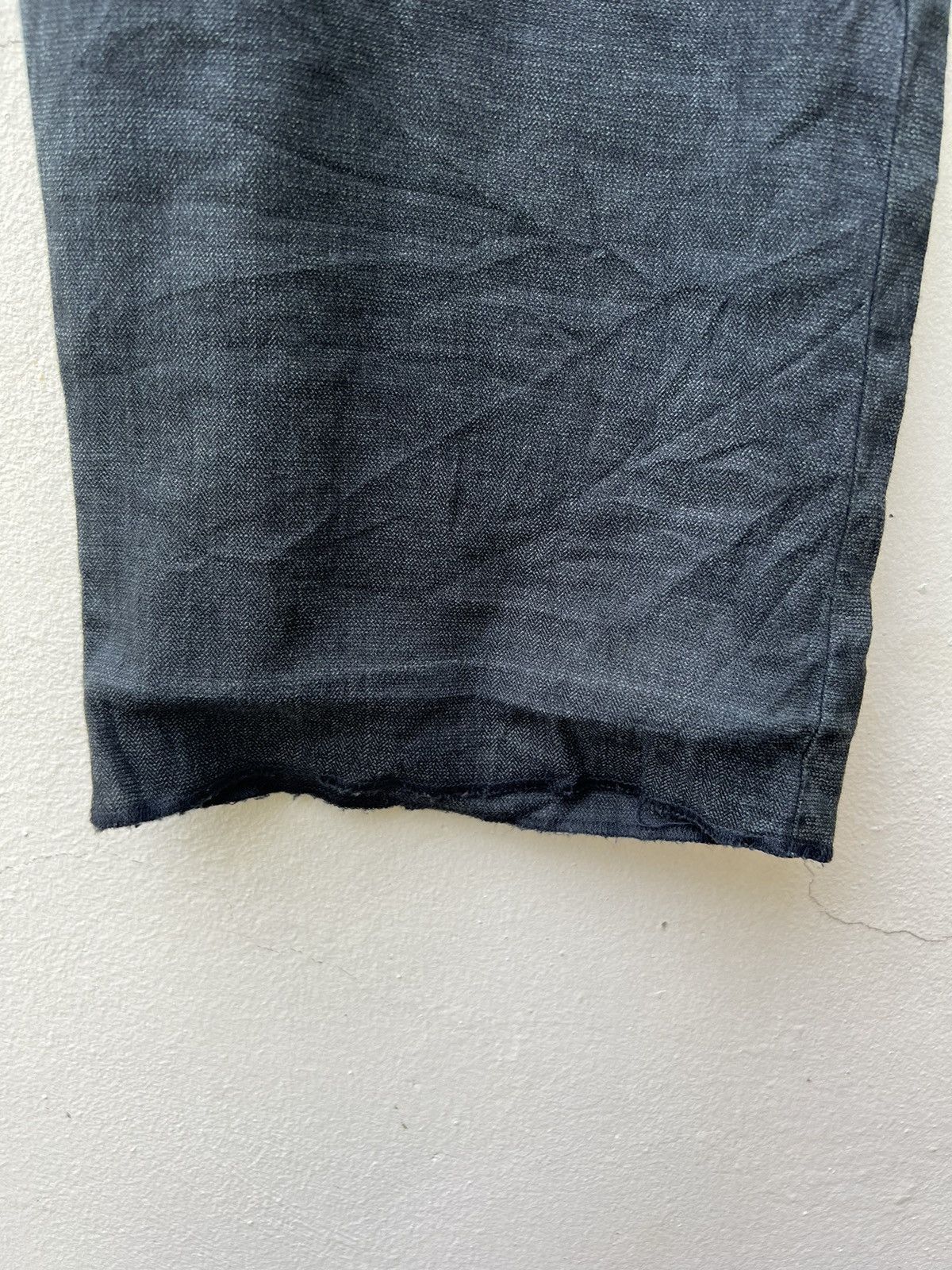 Polo Ralph Lauren Vintage Polo Ralph Lauren Fade Black Linen Trouser Pant Size US 34 / EU 50 - 12 Thumbnail