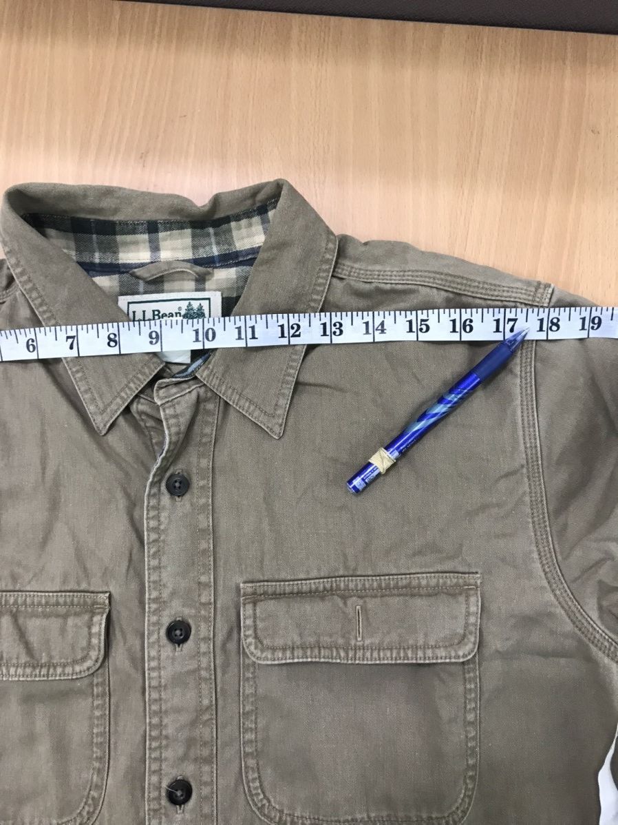 L.L. Bean Vintage 🔥 L.L Bean Button Up Long Sleeve Shirt Size US L / EU 52-54 / 3 - 22 Thumbnail