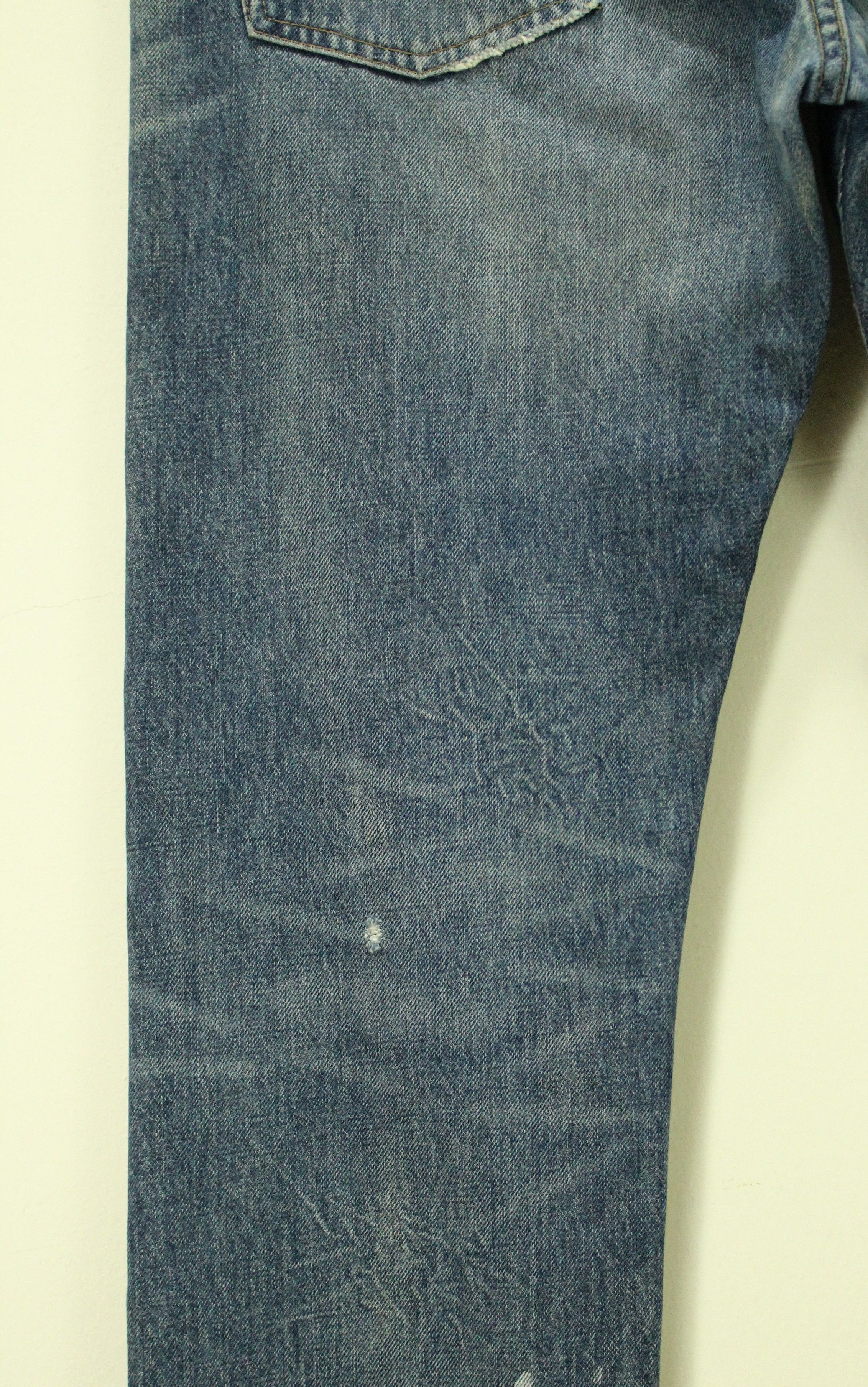 Japanese Brand × Vintage Skulls R.N.A Denim Distressed Patch Pocket Camo Anarchy Punk Size US 32 / EU 48 - 13 Thumbnail