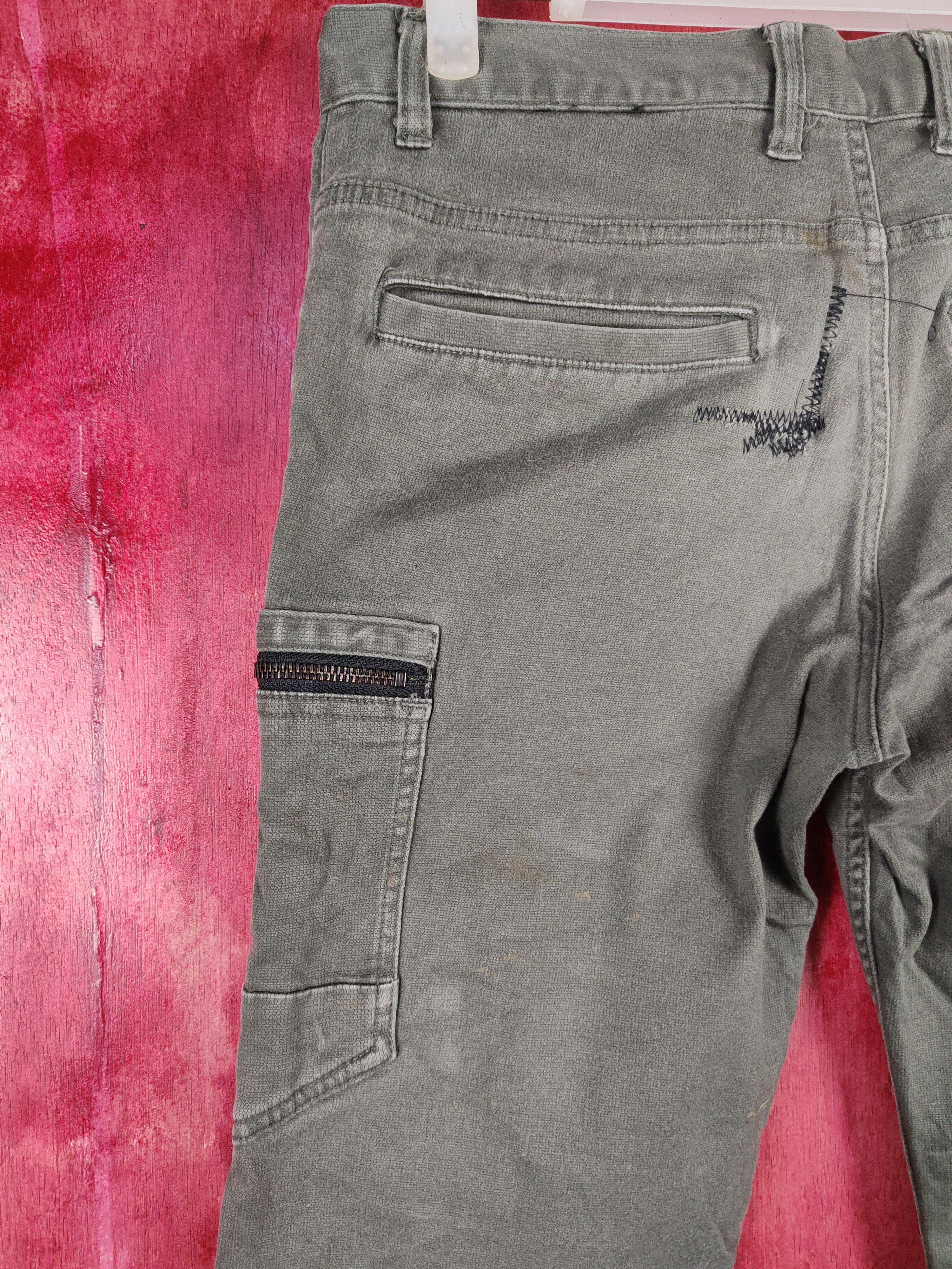 Japanese Brand Scot. Inc Gray utility tactical multi pocket cargo #4684 Size US 31 - 8 Thumbnail