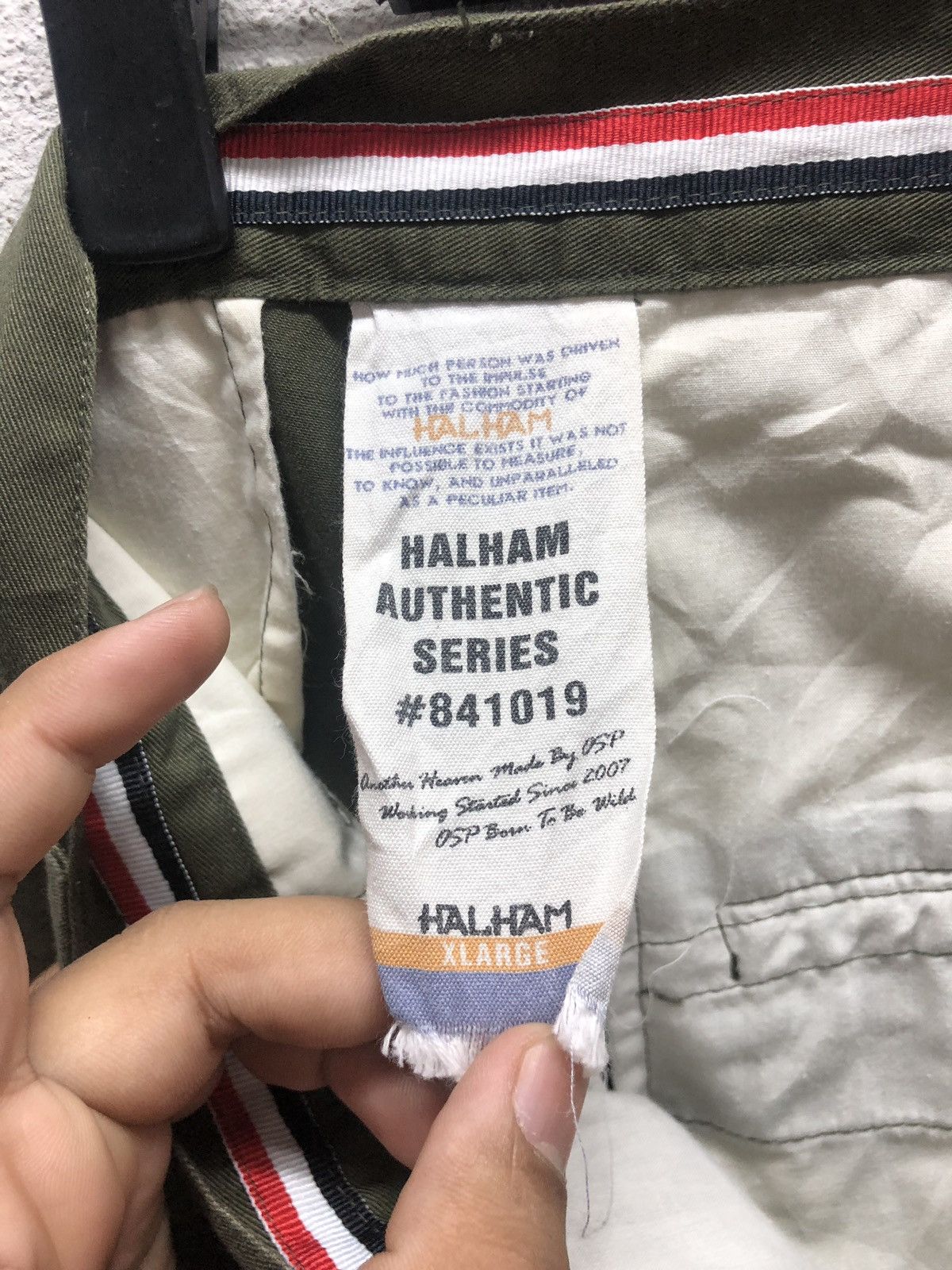 Japanese Brand HALHAM AUTHENTIC SERIES PANTS Size US 33 - 11 Thumbnail
