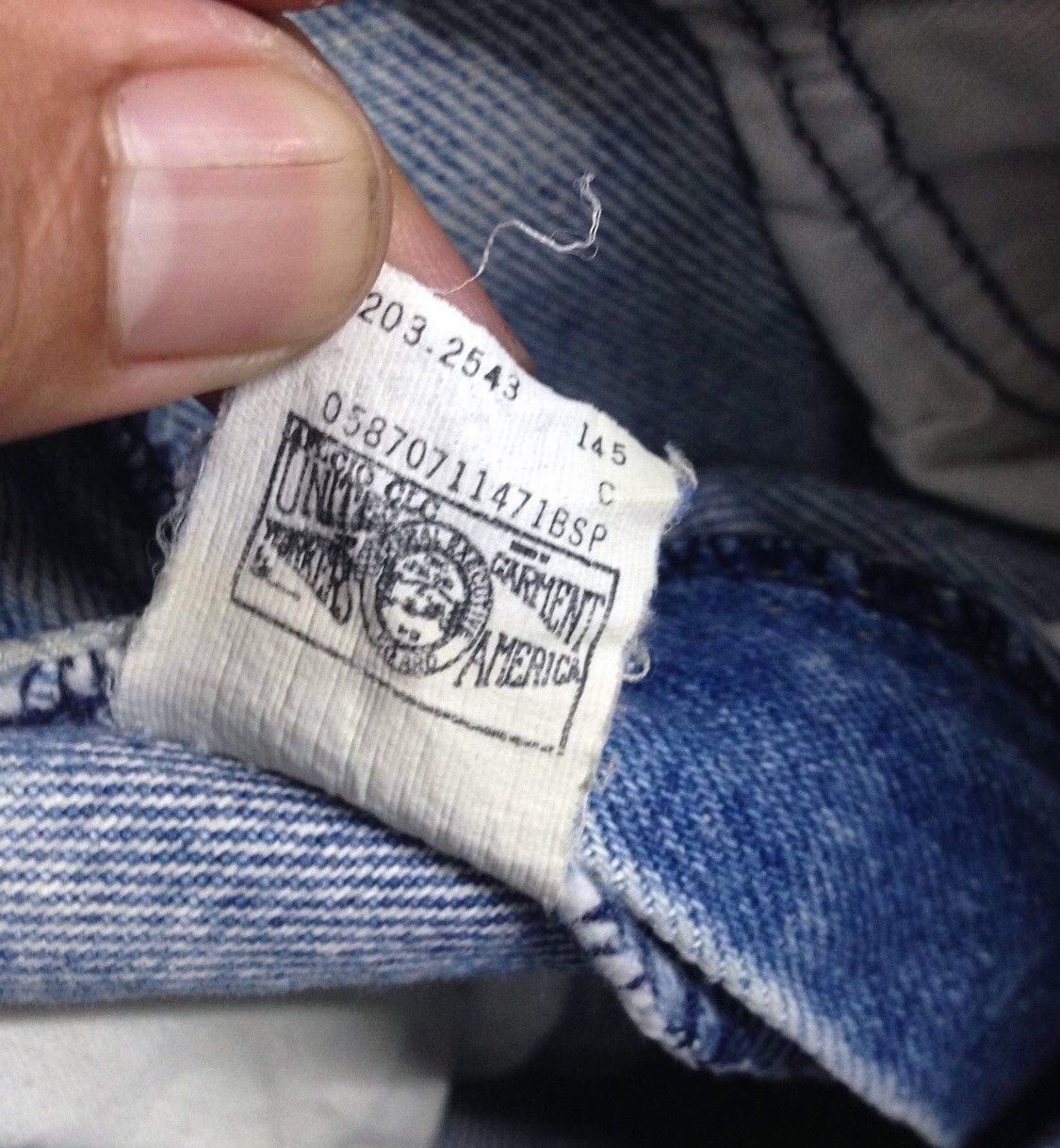 Lee Vintage Lee Riders Jeans Made in USA Size US 33 - 7 Thumbnail