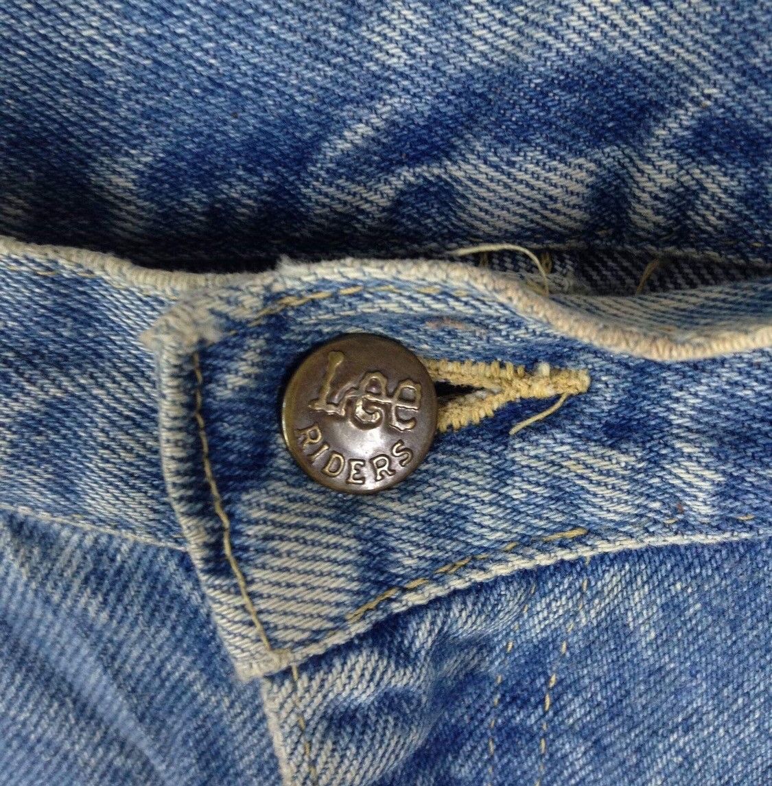 Lee Vintage Lee Riders Jeans Made in USA Size US 33 - 5 Thumbnail