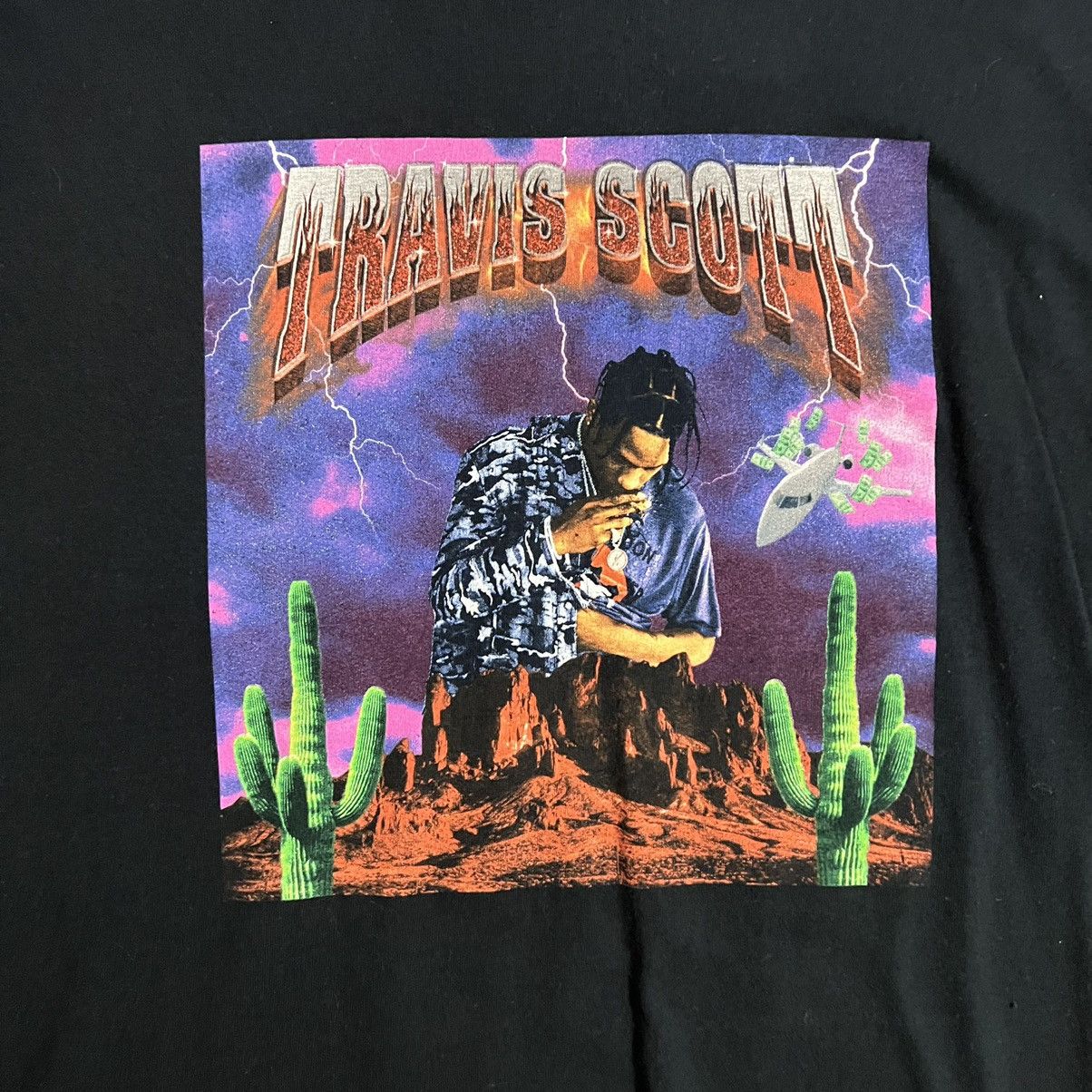 Travis Scott Travis Scott Rodeo Tour Tee Size US L / EU 52-54 / 3 - 3 Thumbnail