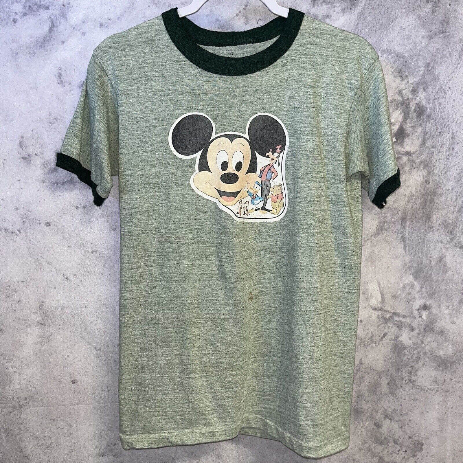 Disney Vintage Mickey Mouse Goofy T Shirt Medium 70s 80s Disney Size US M / EU 48-50 / 2 - 2 Thumbnail