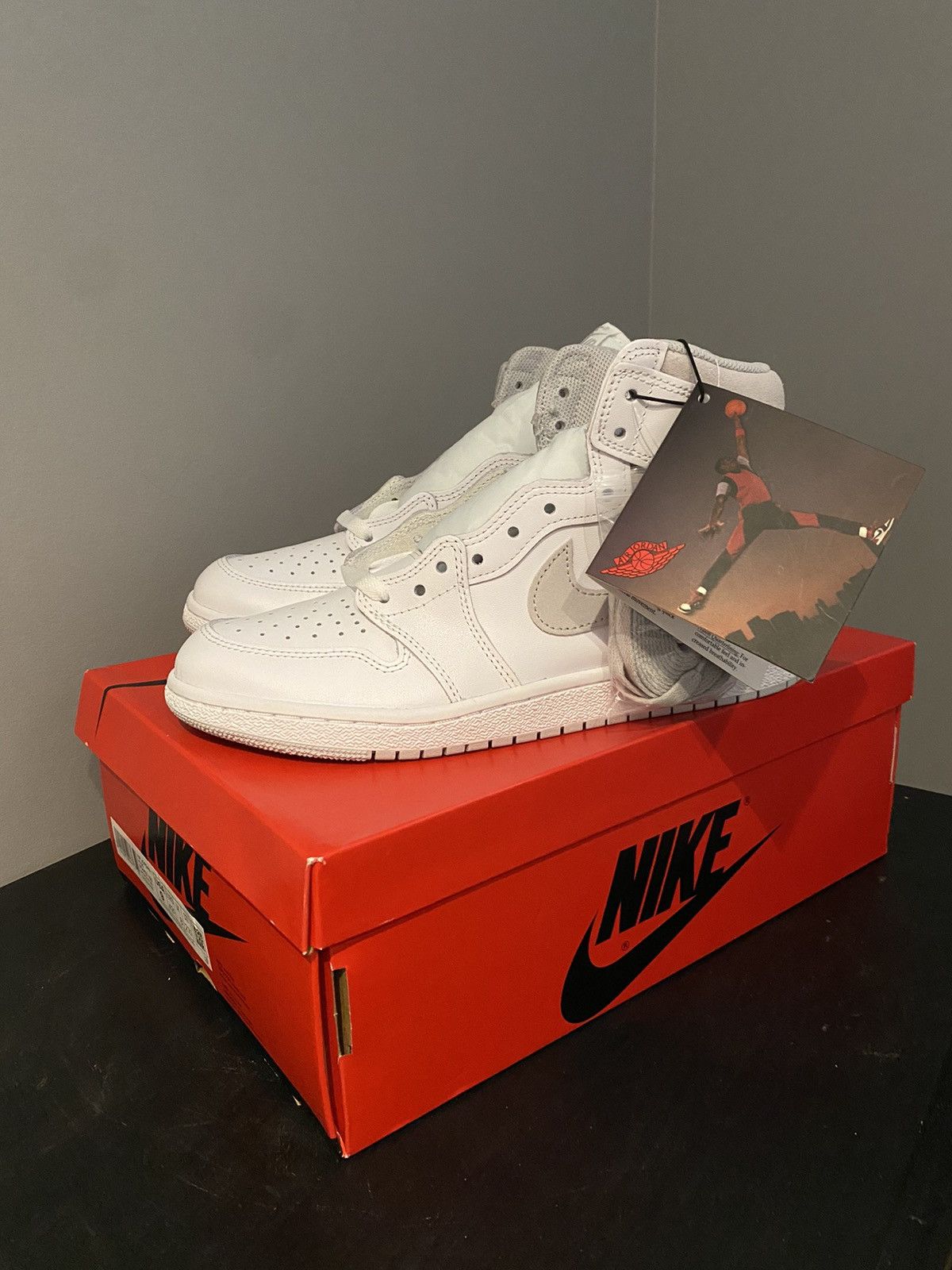 Nike Air Jordan 1 Neutral Grey 85’ | Grailed