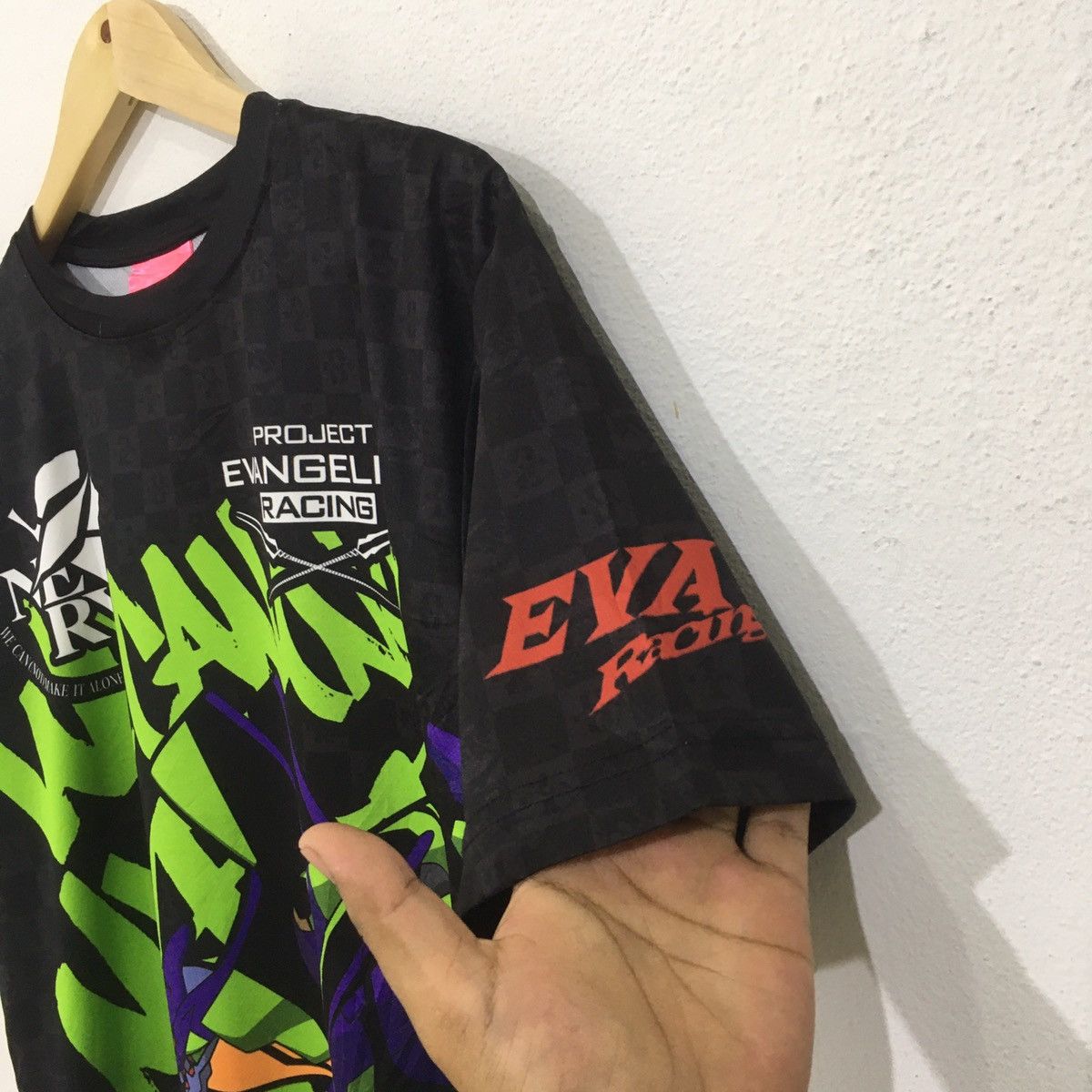 Cartoon Network × Japanese Brand × Vintage Project Evangelion Racing Neon Genesis Evangelion Jersey Size US L / EU 52-54 / 3 - 3 Thumbnail