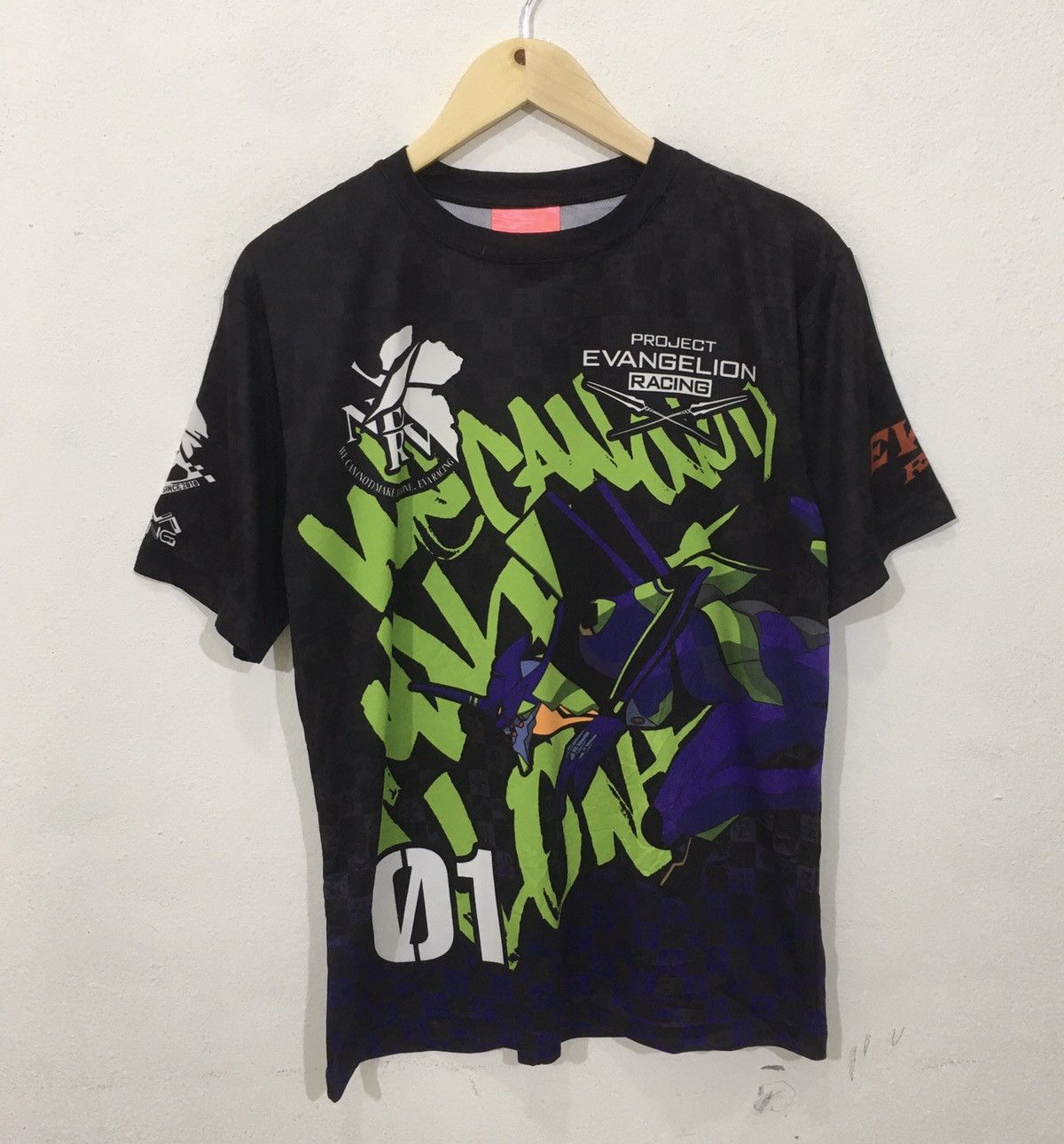 Cartoon Network × Japanese Brand × Vintage Project Evangelion Racing Neon Genesis Evangelion Jersey Size US L / EU 52-54 / 3 - 1 Thumbnail