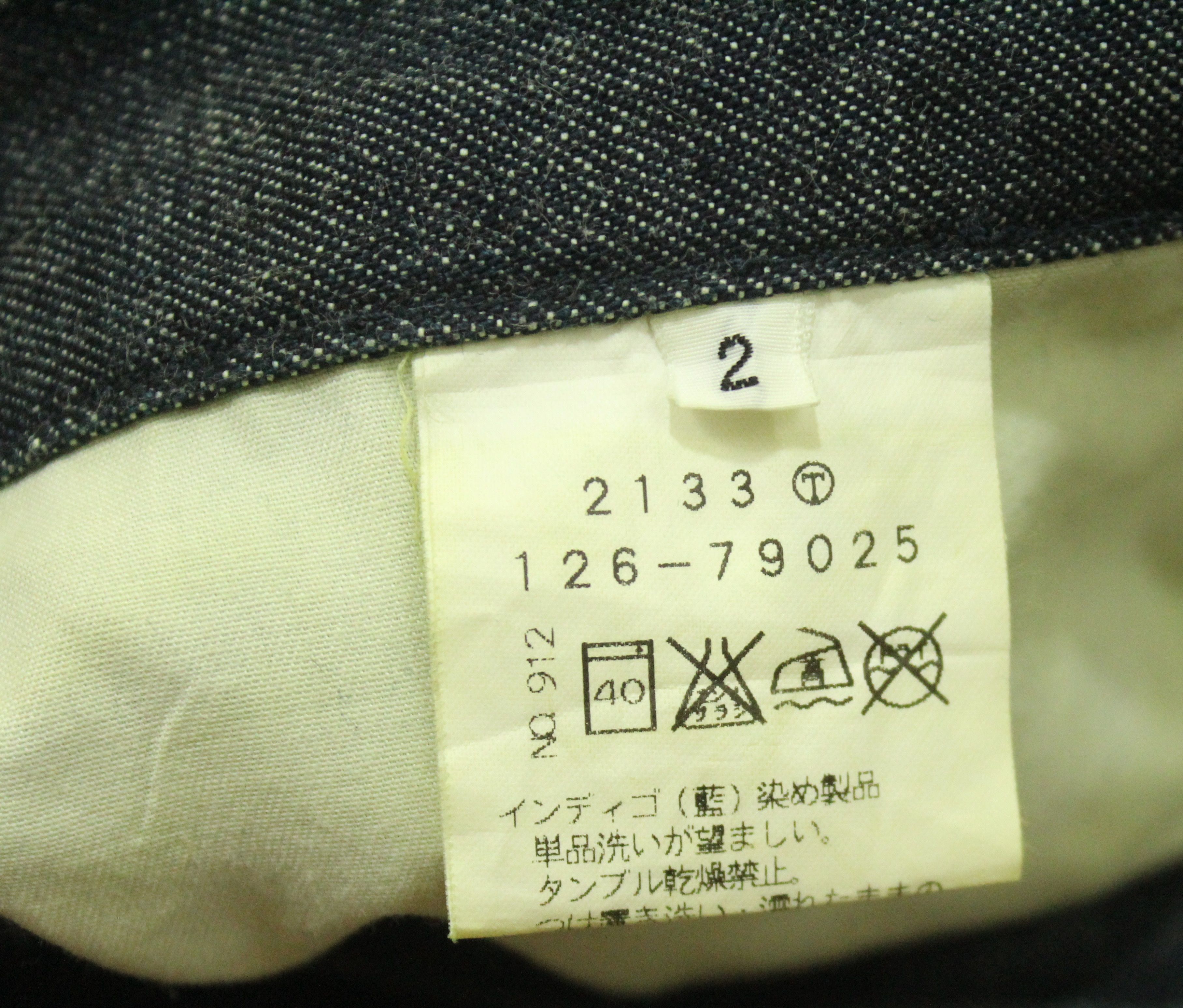 Japanese Brand Flared 🔥 Overstitches Checked Pattern BOYCOTT Denim Pants Size US 28 / EU 44 - 18 Thumbnail