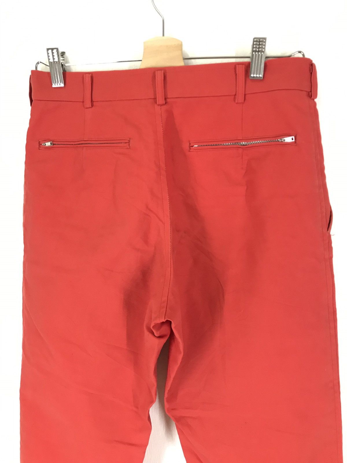 Comme des Garcons Homme Plus SS02 Comme des Garcons Orange Zipper Pant Size US 30 / EU 46 - 5 Thumbnail