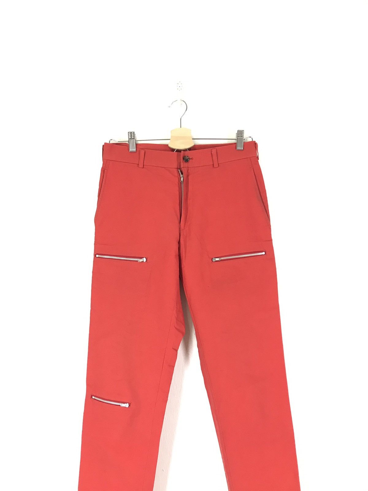 Comme des Garcons Homme Plus SS02 Comme des Garcons Orange Zipper Pant Size US 30 / EU 46 - 1 Thumbnail