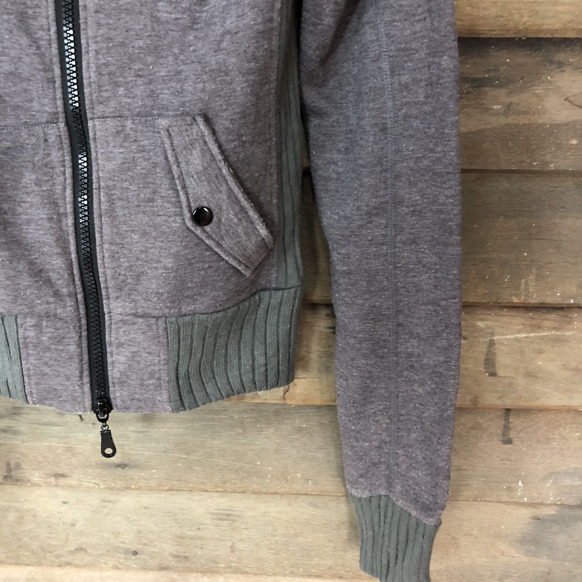 Japanese Brand Chuxx Grey multi pocket punk Hoodie like if6was9#3157 Size S / US 4 / IT 40 - 5 Thumbnail