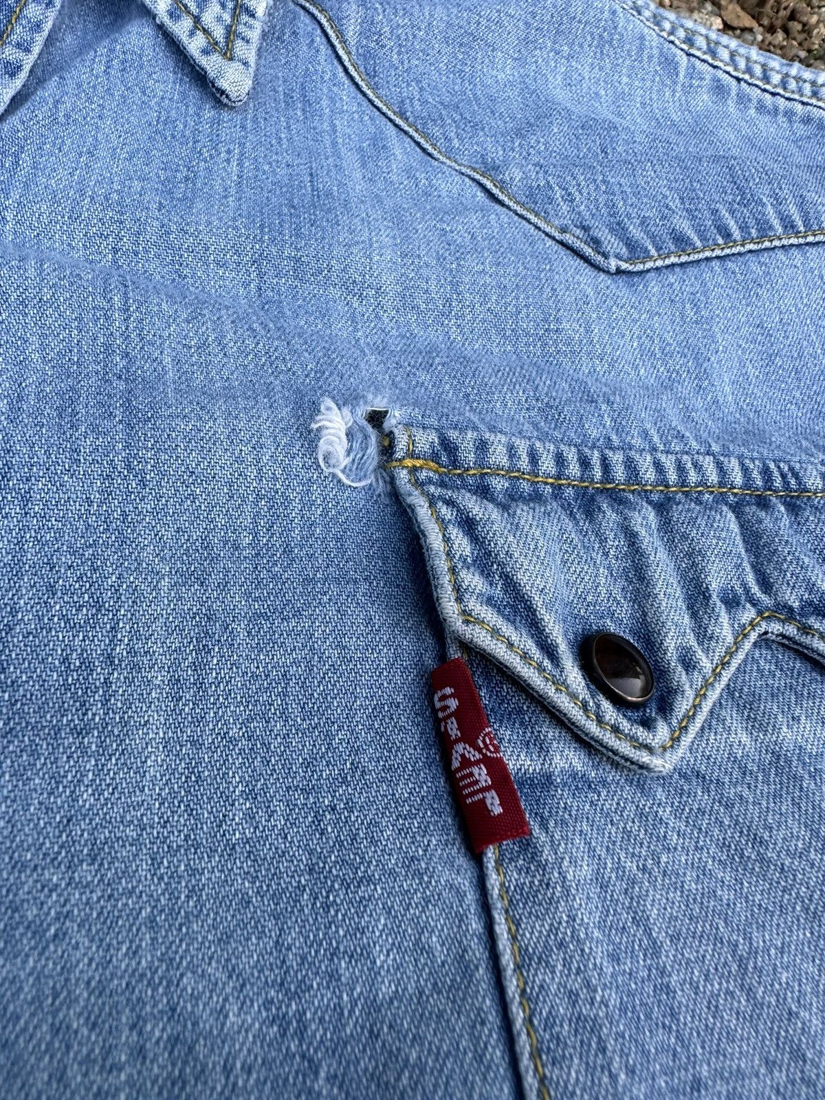 Levi's Vintage Levi’s Big E selvedge western shirts Size US L / EU 52-54 / 3 - 4 Thumbnail