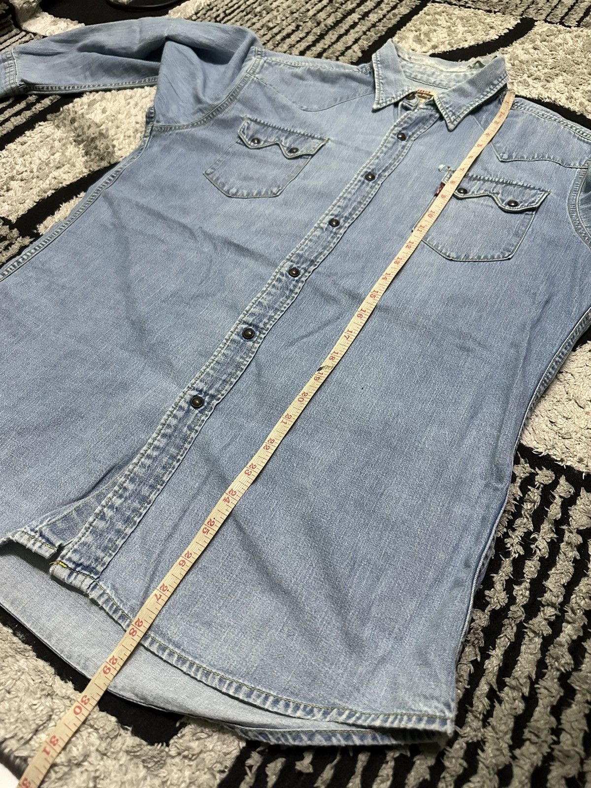 Levi's Vintage Levi’s Big E selvedge western shirts Size US L / EU 52-54 / 3 - 6 Thumbnail