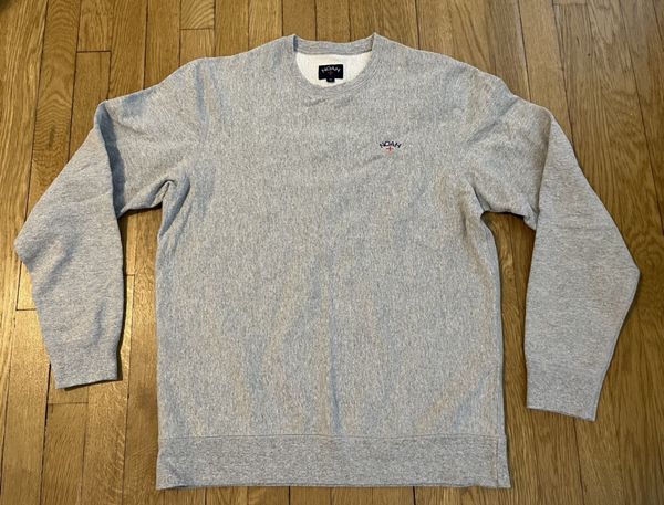 Noah Noah Classic Crewneck Sweatshirt Heather Gray Pre-Owned | Grailed