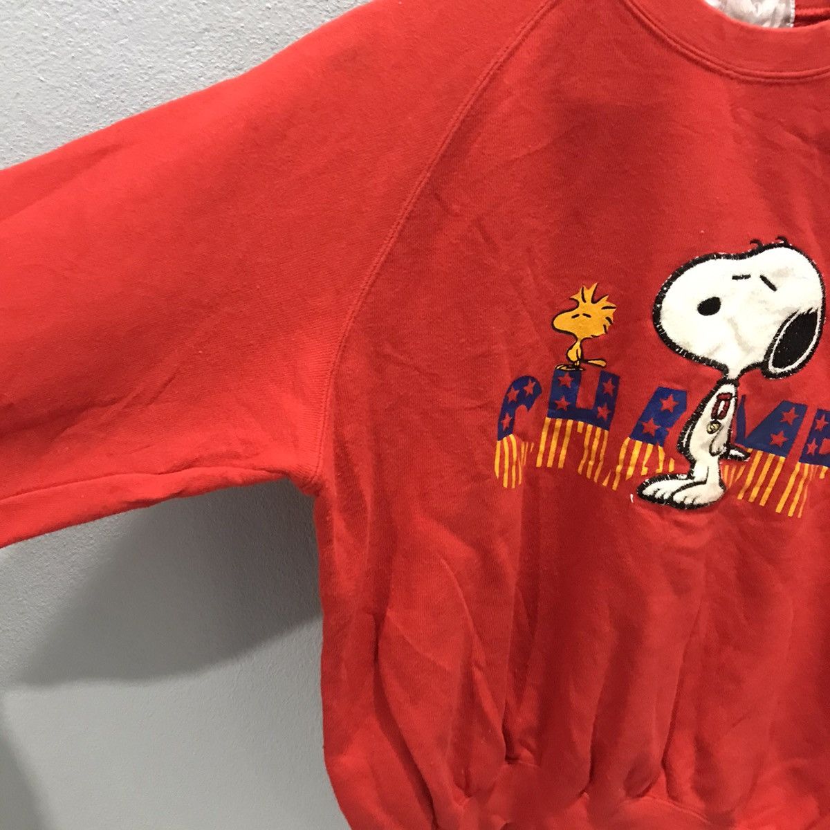 Peanuts Peanuts character champs CropTop sweatshirt embroidered Size M / US 6-8 / IT 42-44 - 4 Thumbnail