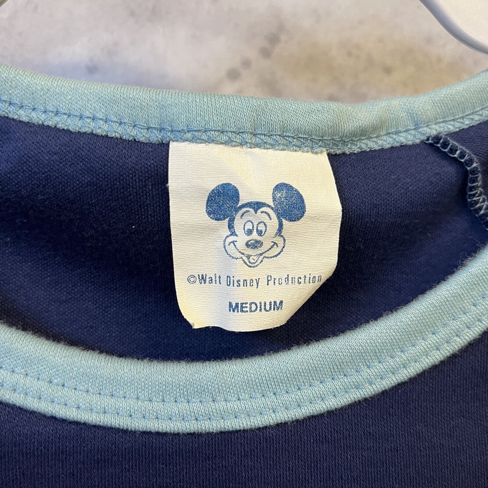 Disney Vintage 70s Mickey Mouse Baseball T Shirt Medium Ringer Size US M / EU 48-50 / 2 - 3 Thumbnail