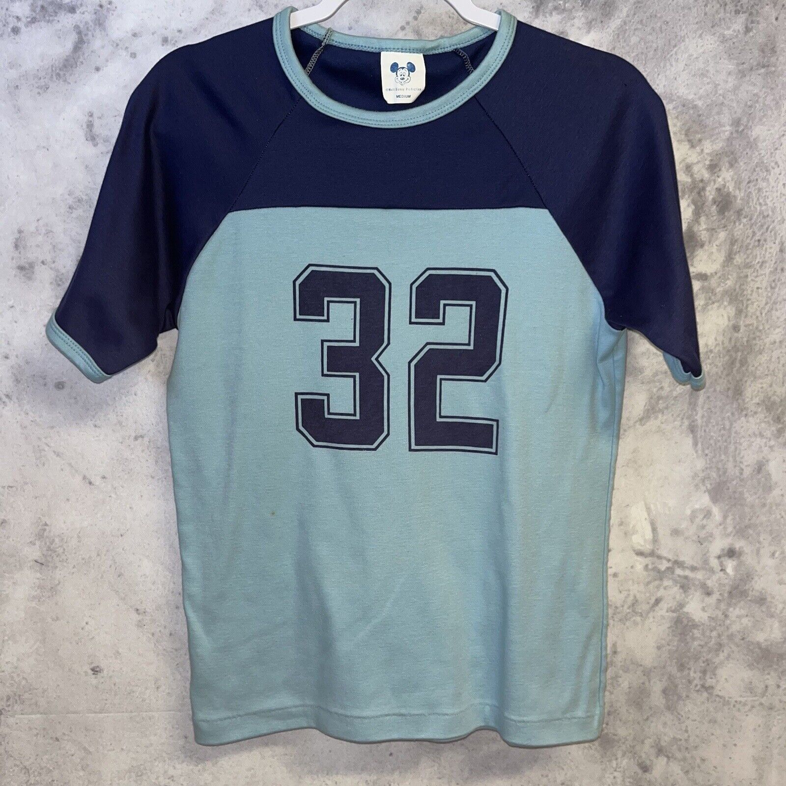 Disney Vintage 70s Mickey Mouse Baseball T Shirt Medium Ringer Size US M / EU 48-50 / 2 - 2 Thumbnail