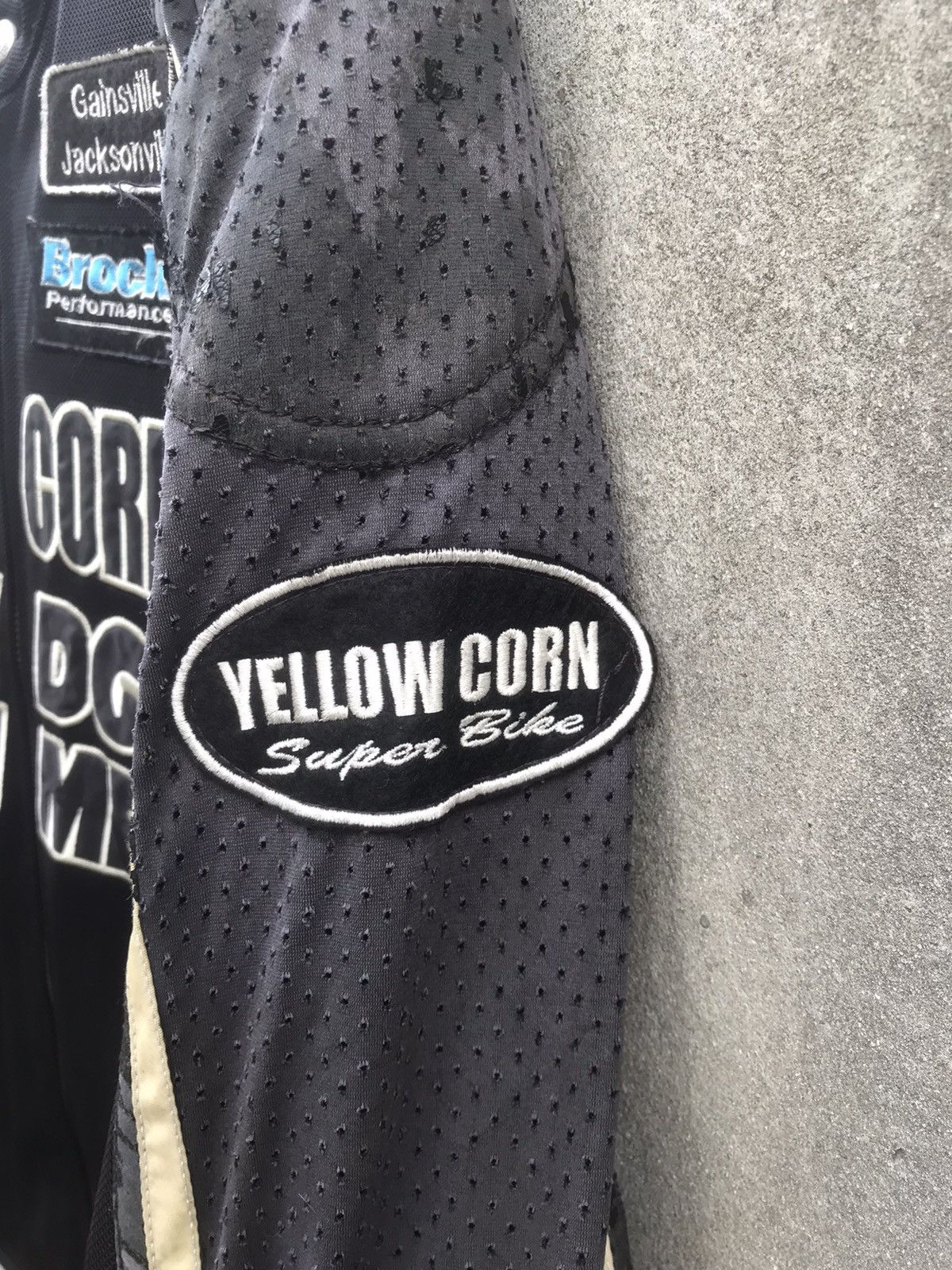 YELLOW CORN 🔥Rare🔥Vintage Yellow Corn Sledge Hammer Biker Jacket Size US M / EU 48-50 / 2 - 12 Thumbnail