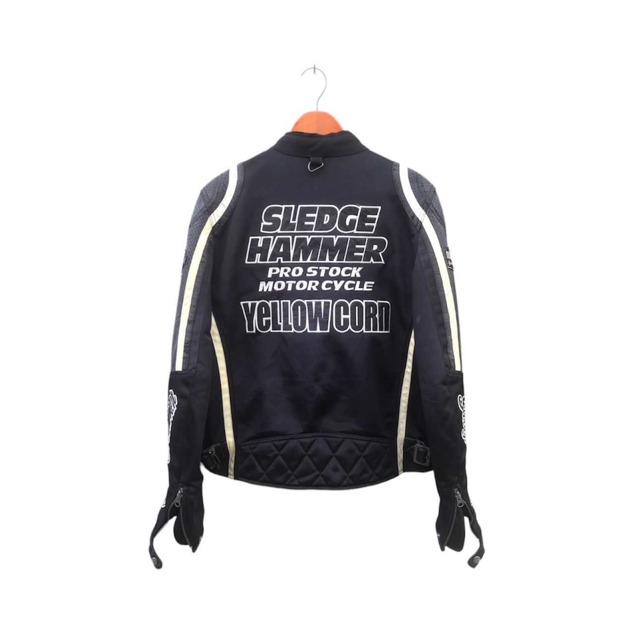 YELLOW CORN 🔥Rare🔥Vintage Yellow Corn Sledge Hammer Biker Jacket Size US M / EU 48-50 / 2 - 2 Thumbnail