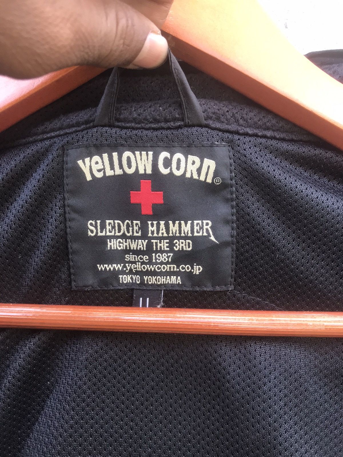 YELLOW CORN 🔥Rare🔥Vintage Yellow Corn Sledge Hammer Biker Jacket Size US M / EU 48-50 / 2 - 21 Thumbnail