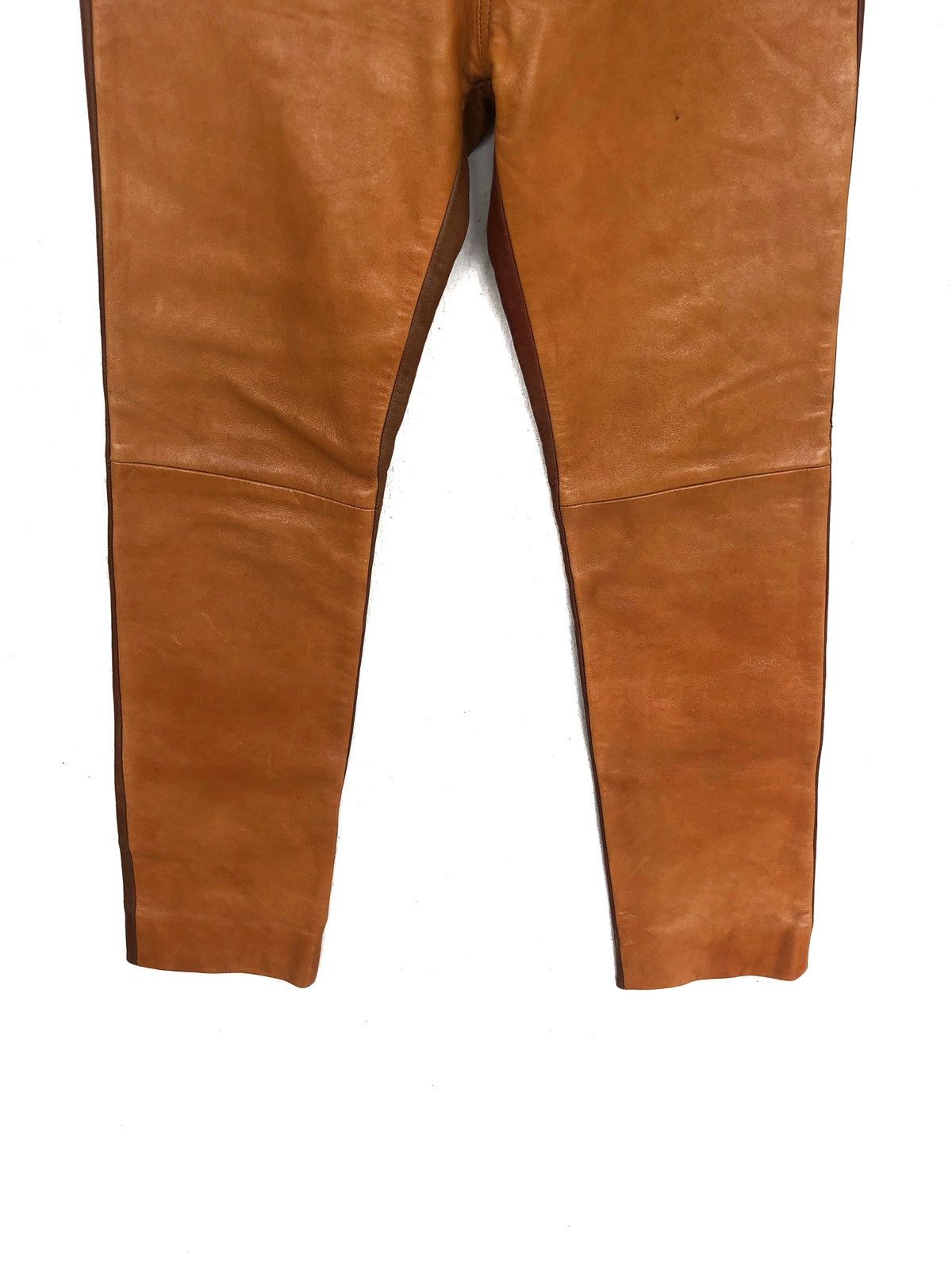 Facetasm GRAILED🔥Facetasm 🇯🇵 Patchwork Leather Biker Pants Size US 26 / EU 42 - 5 Thumbnail