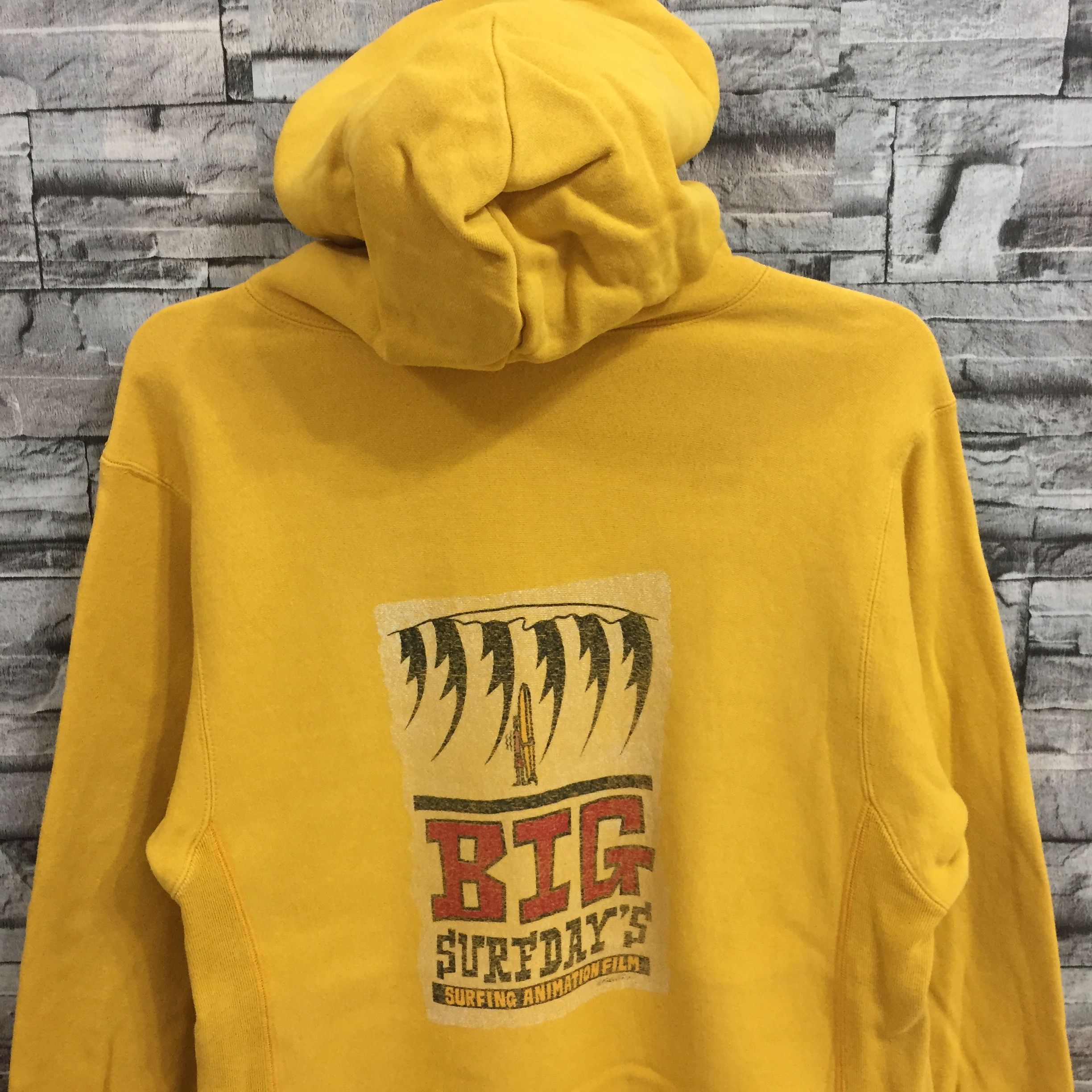 Japanese Brand Vintage Surf days hoodie spellout big surfday fit L Size US L / EU 52-54 / 3 - 2 Thumbnail