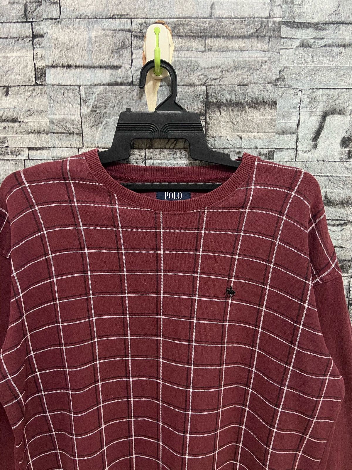 Japanese Brand Polo British Country Spirit sweatshirt plaid size LL fit L Size US L / EU 52-54 / 3 - 2 Thumbnail