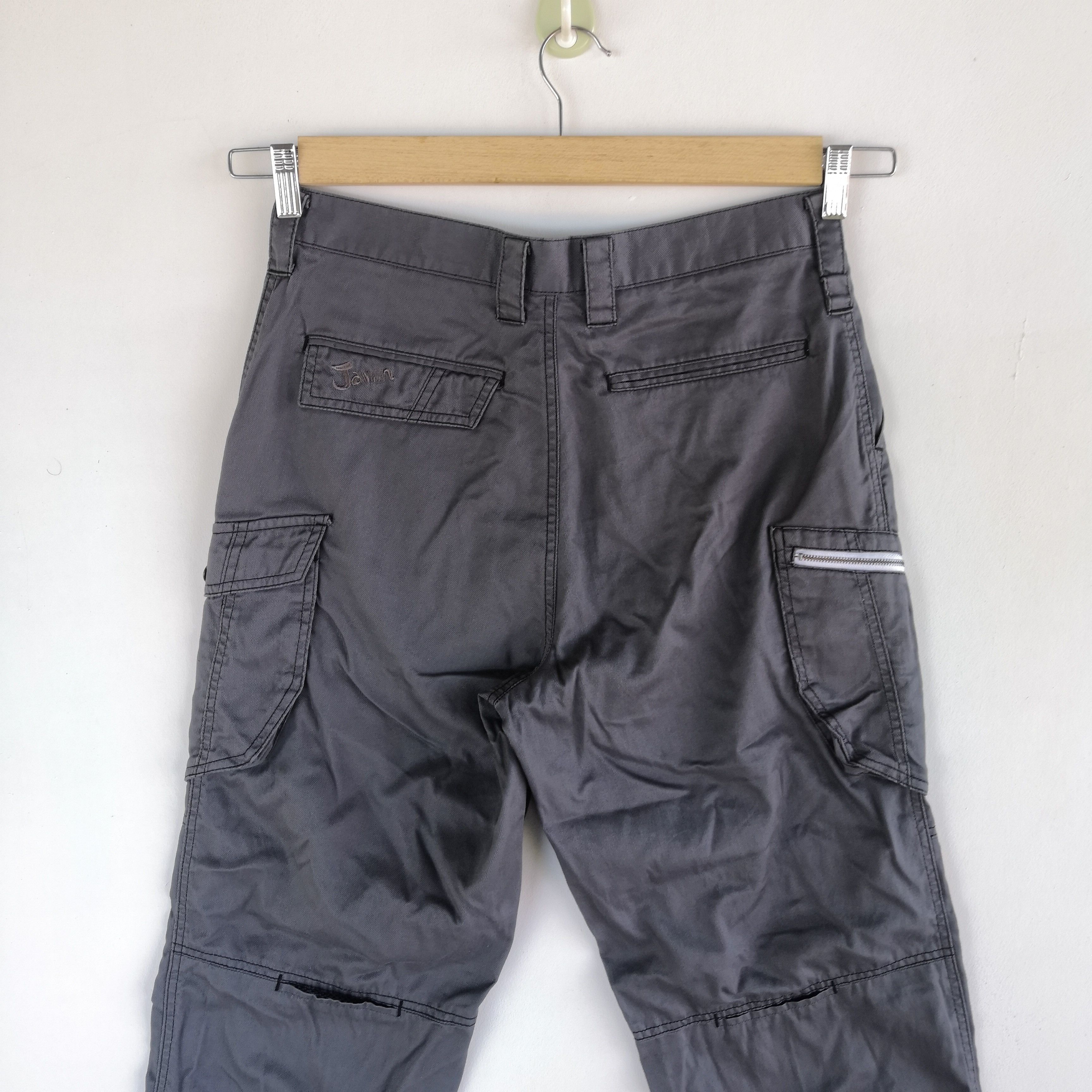 Japanese Brand × Vintage Japanese Cargo Pants Multi Pocket Utility Fatigue Trousers Size US 30 / EU 46 - 4 Thumbnail