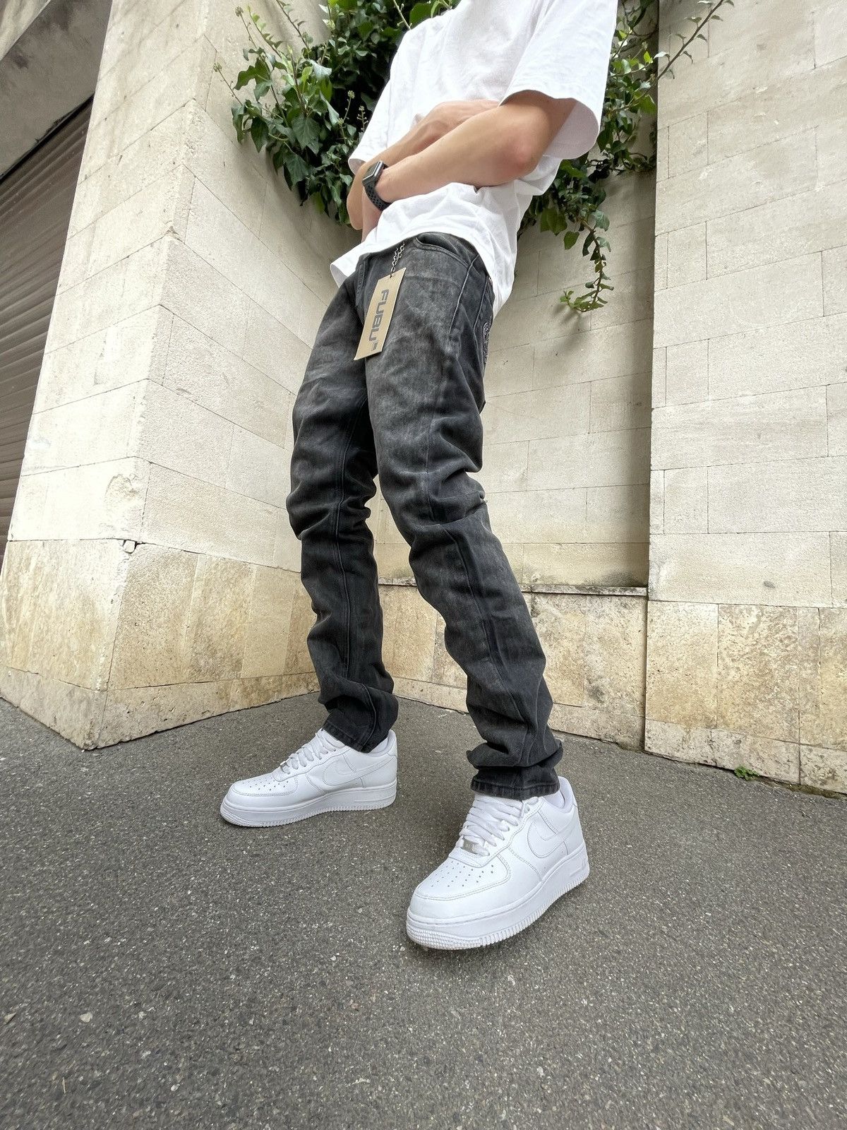 Fubu Fubu jeans Japanese brand black denim rap skinny fit Size US 32 / EU 48 - 18 Thumbnail