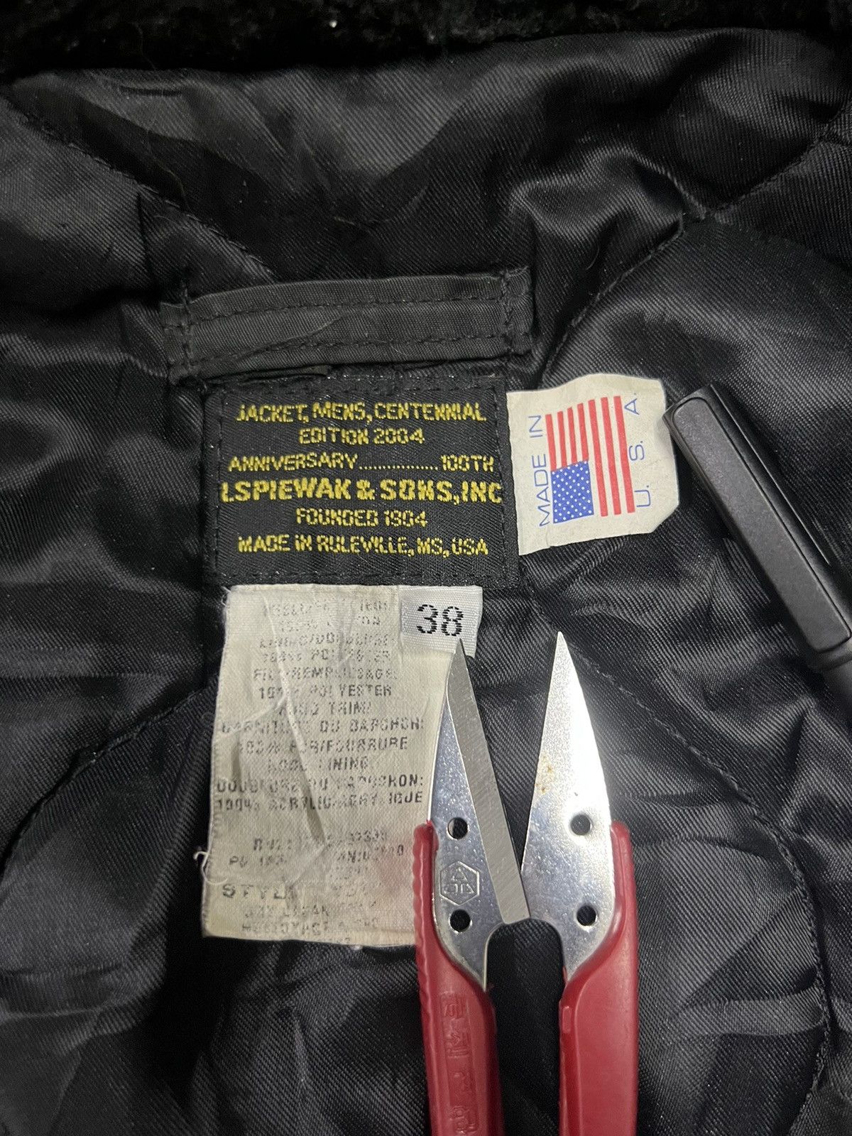I. Spiewak And Sons 🔥SPIEWAK TYPE N-3B/F PARKA HOODIE USA Size US M / EU 48-50 / 2 - 8 Thumbnail