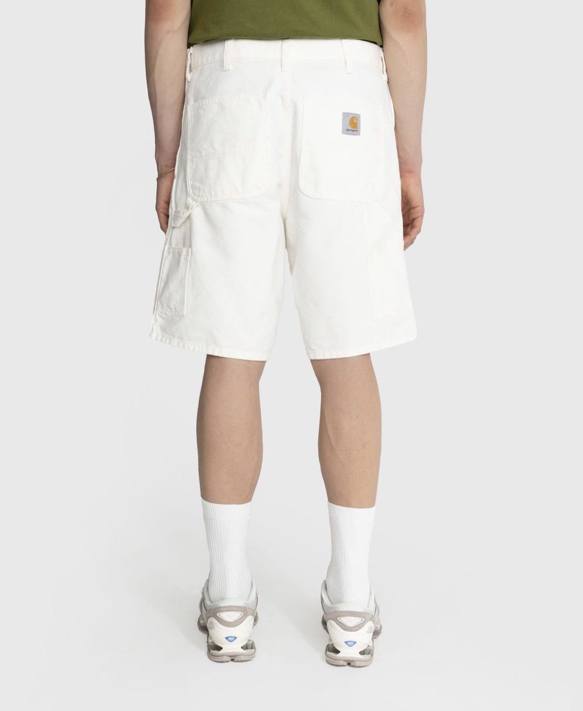Carhartt Wip Double Knee Carhartt WIP Organic Cotton Shorts Pants White Size US 30 / EU 46 - 15 Thumbnail