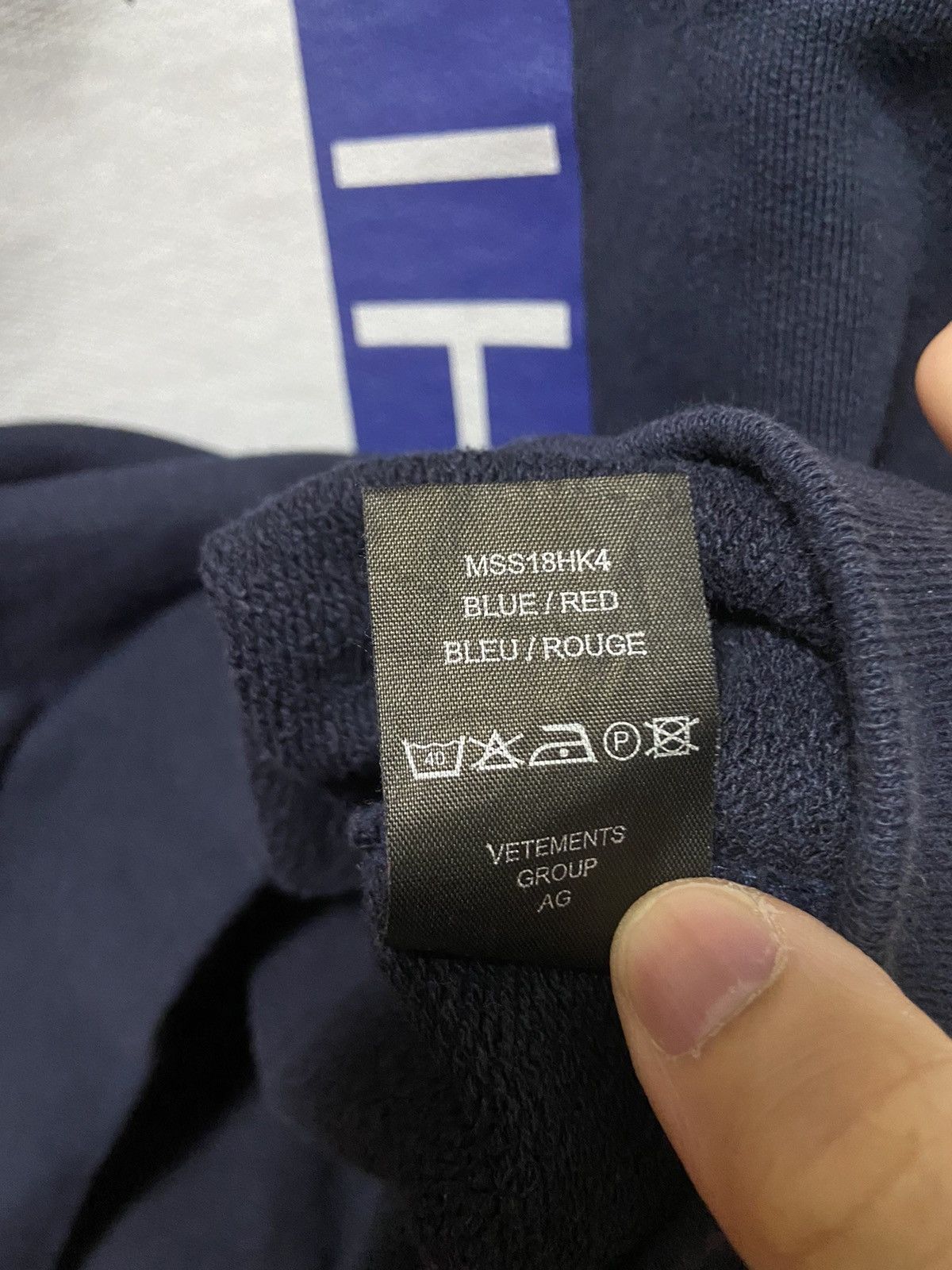 Vetements Vetements Tommy Hilfiger Hong Kong Limited hoodie Size US XS / EU 42 / 0 - 6 Thumbnail
