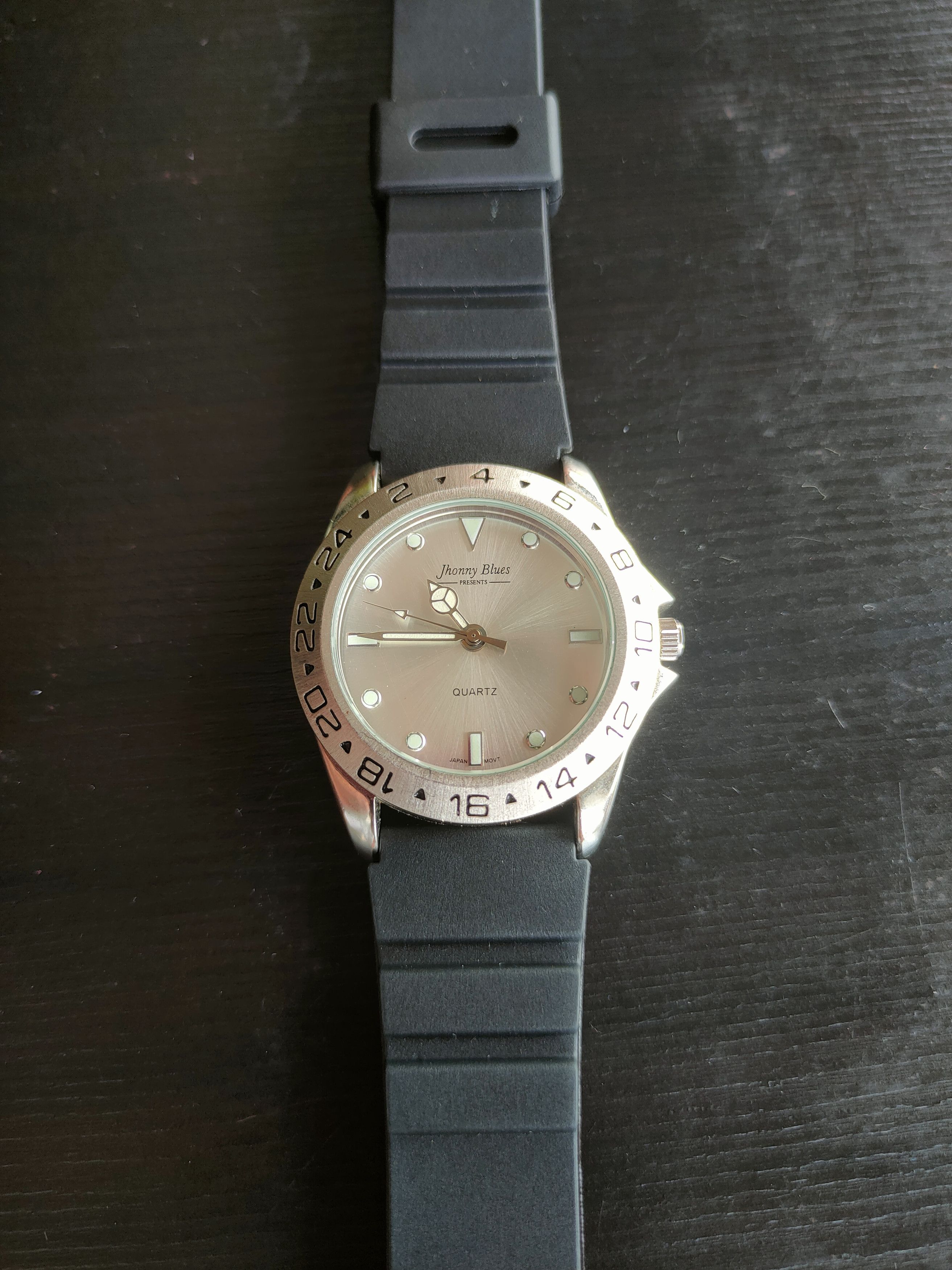 Japanese Brand × Vintage Jhonny Blues japan movement watch vintage #dumoh Size ONE SIZE - 1 Thumbnail