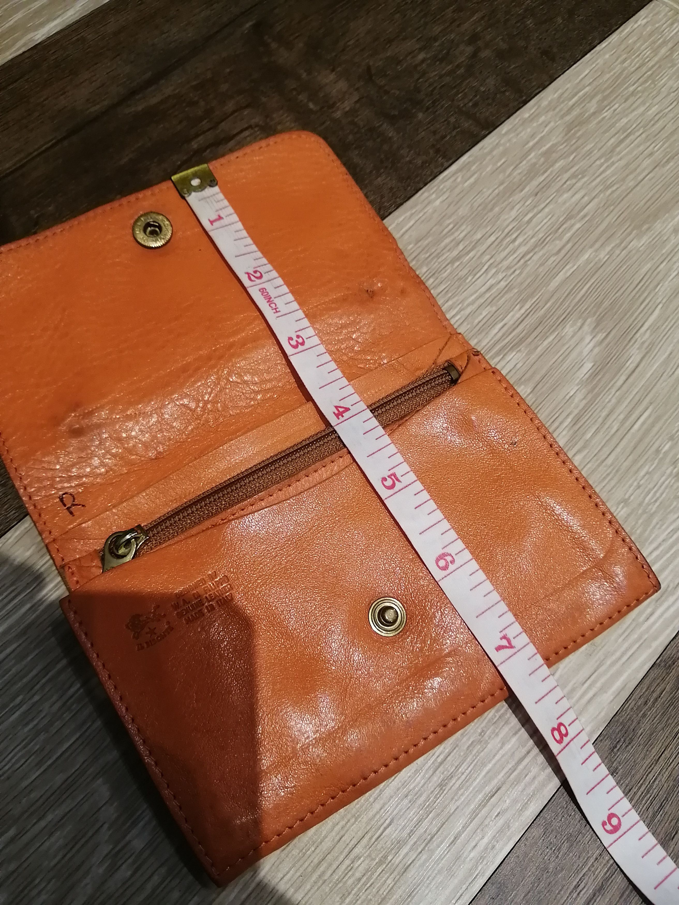 Il Bisonte Il Bisonte W.A Di Filippo Genuine Leather Wallet Size ONE SIZE - 9 Thumbnail